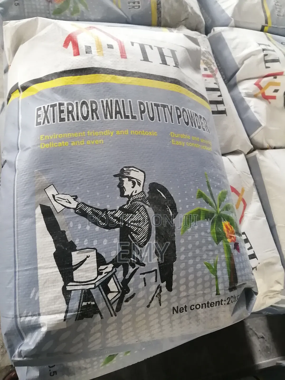 Skimming/Putty Powder(Exterior Gray)