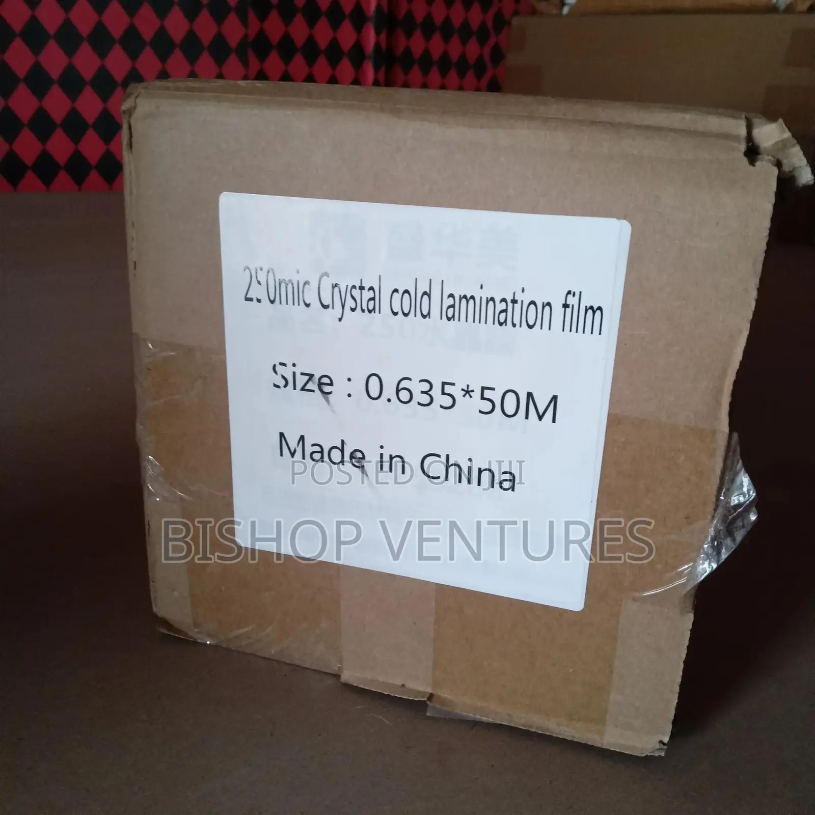 30 Inches Cold Laminating Film Glossy L50metres