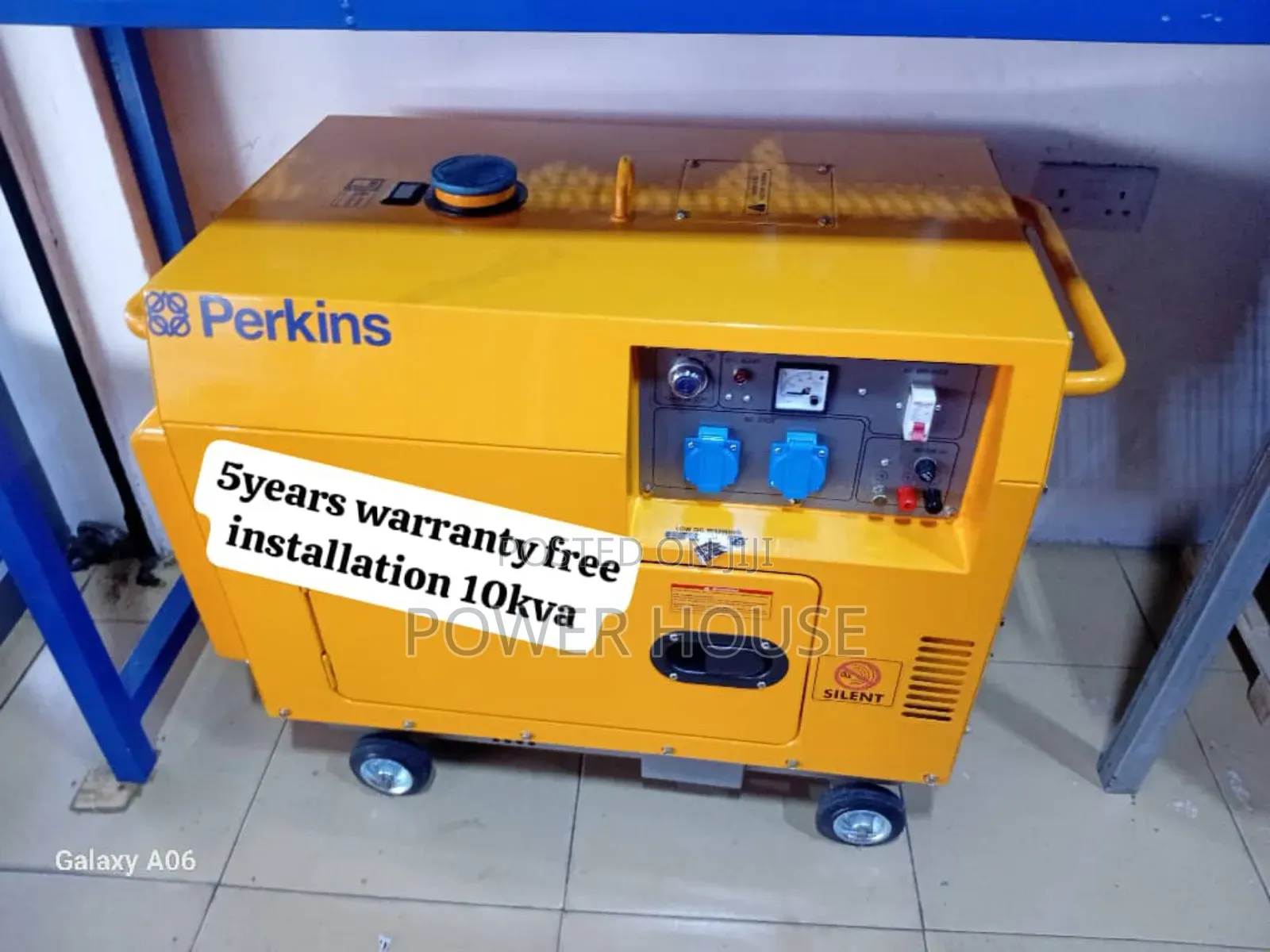 Bravo Controller Diesel 15kva 16500watts Diesel Perkins Gene