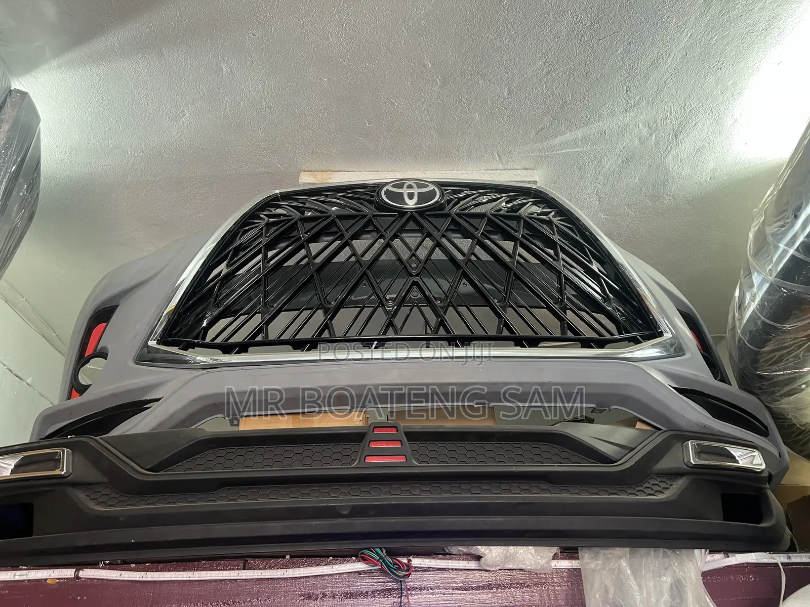 Toyota Highlander 2015-2017 Lexus Bumper