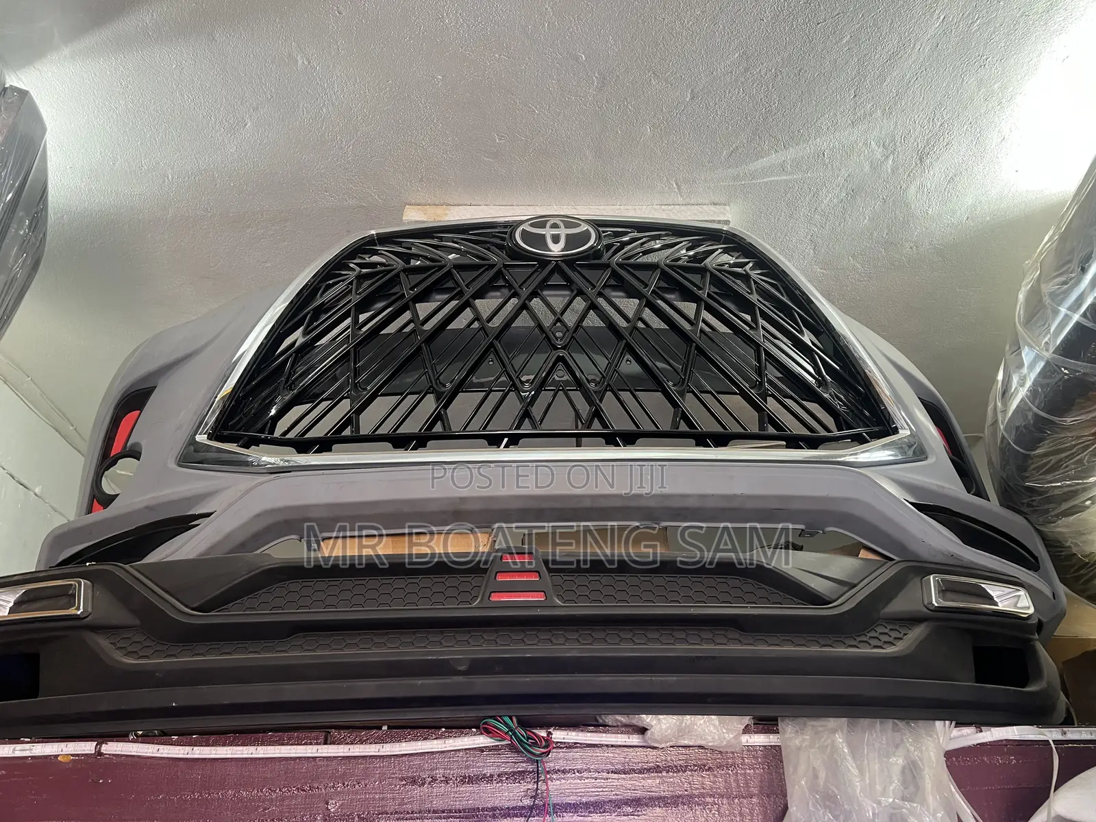 Toyota Highlander 2015-2017 Lexus Bumper
