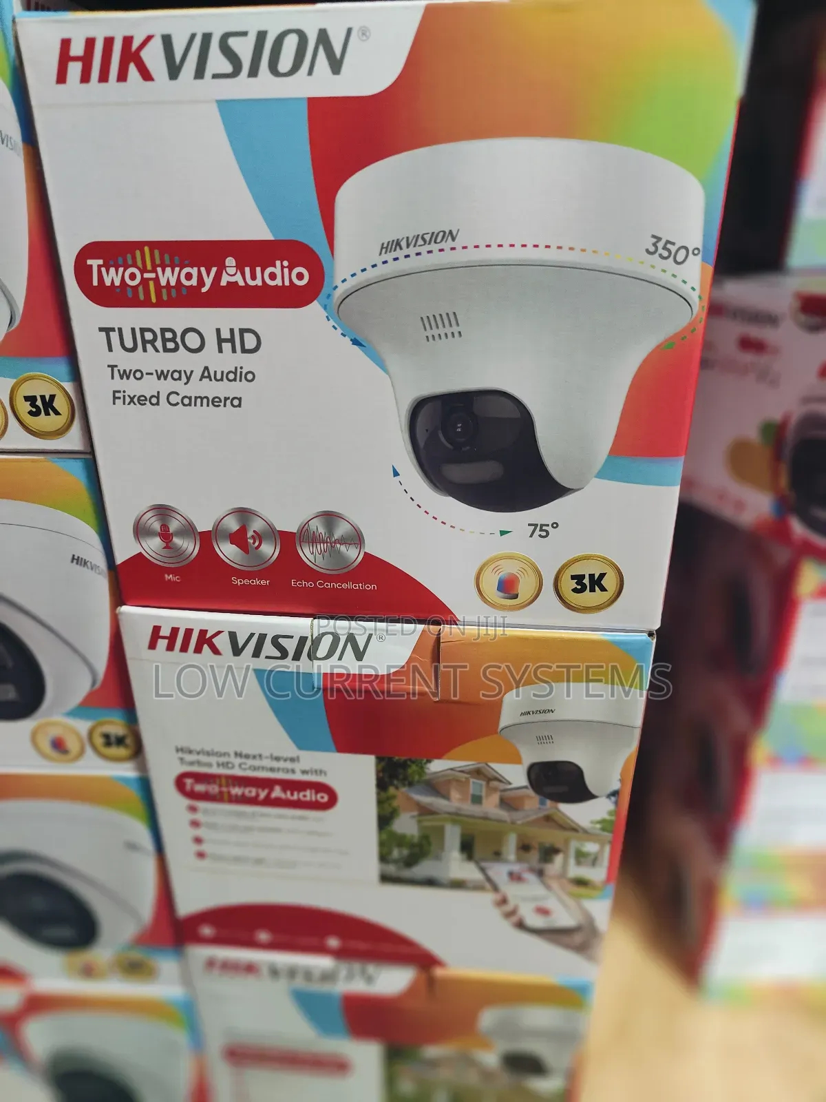 Hikvision Two Ways Audio Pt 5mp Sirens Rotate Able