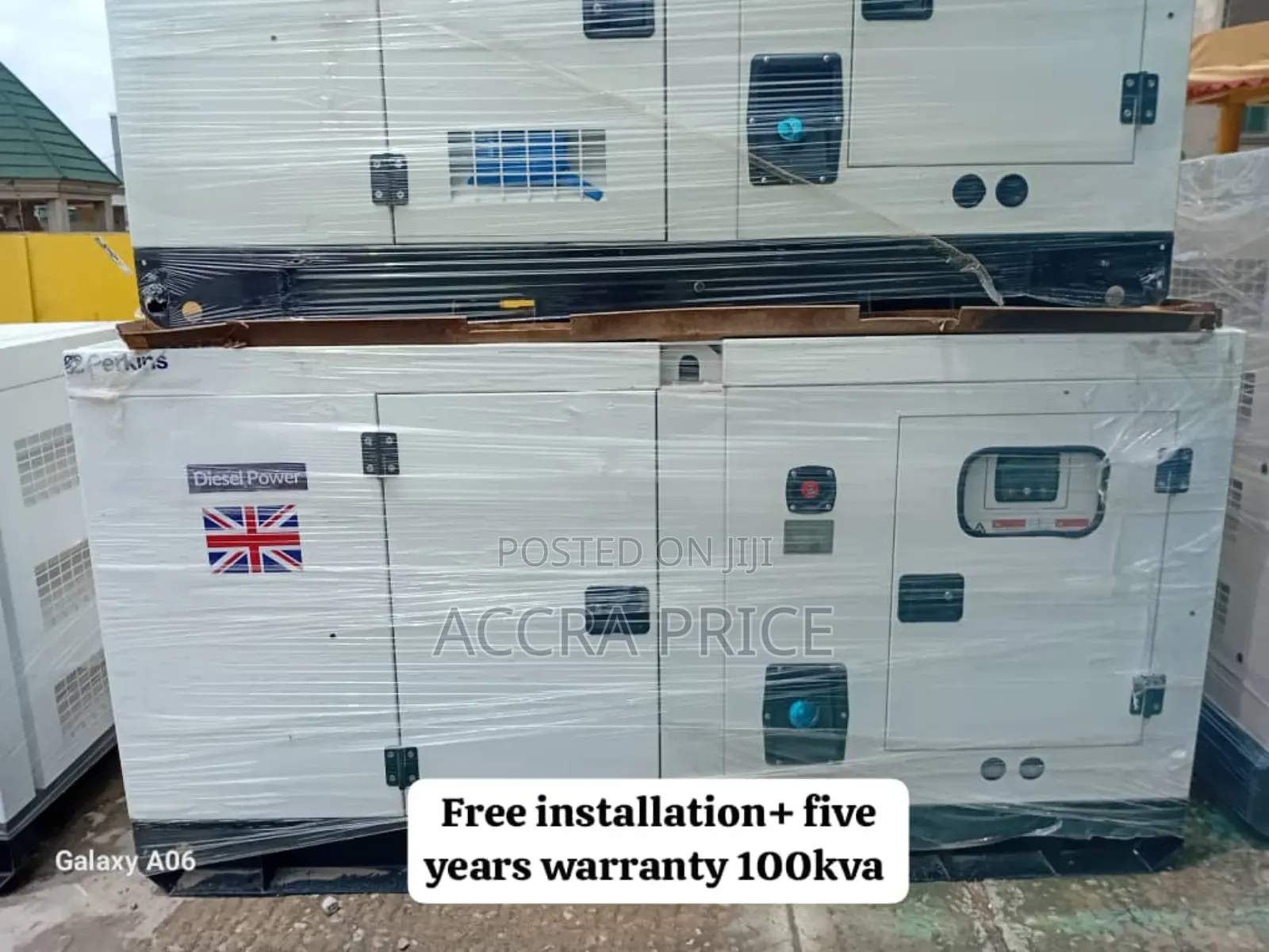 Breakthrough Power Solution Perkins 100kva Diesel Gen 100kva