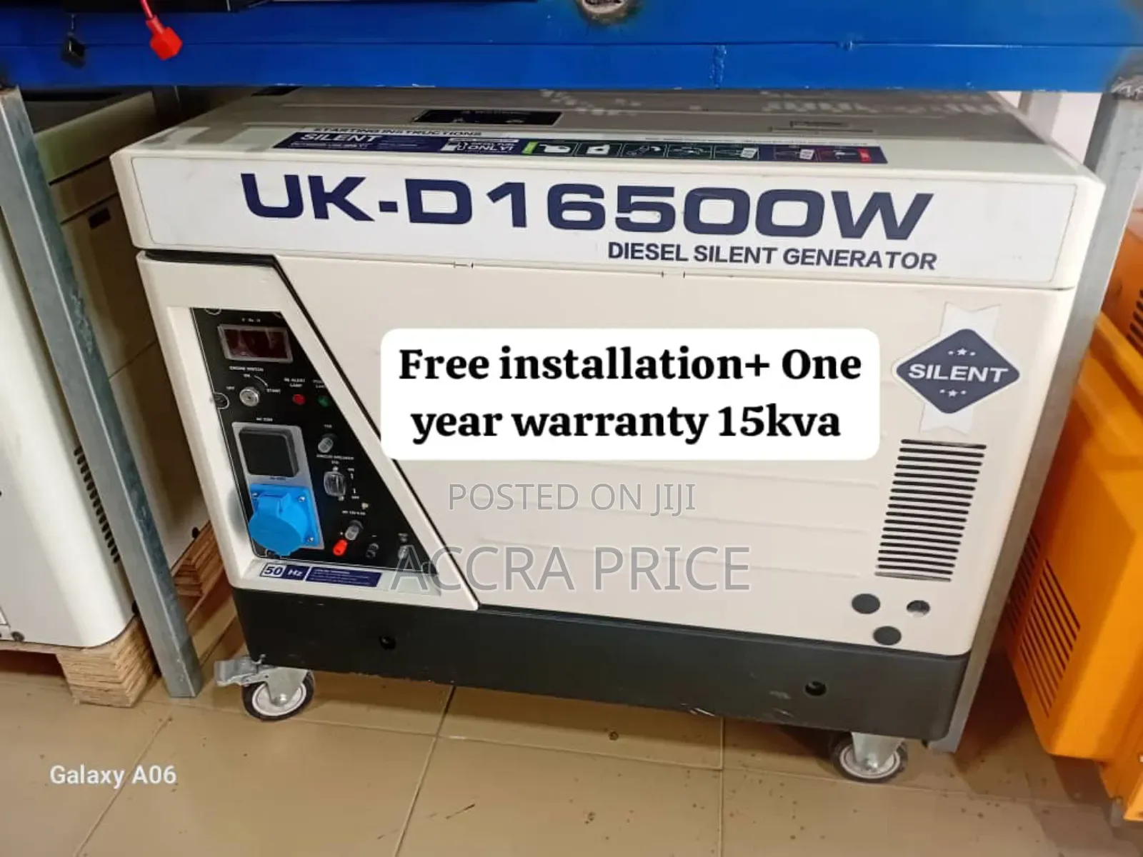 Trailblazing Generators From Uk Uk-D 15kva Diesel Genset