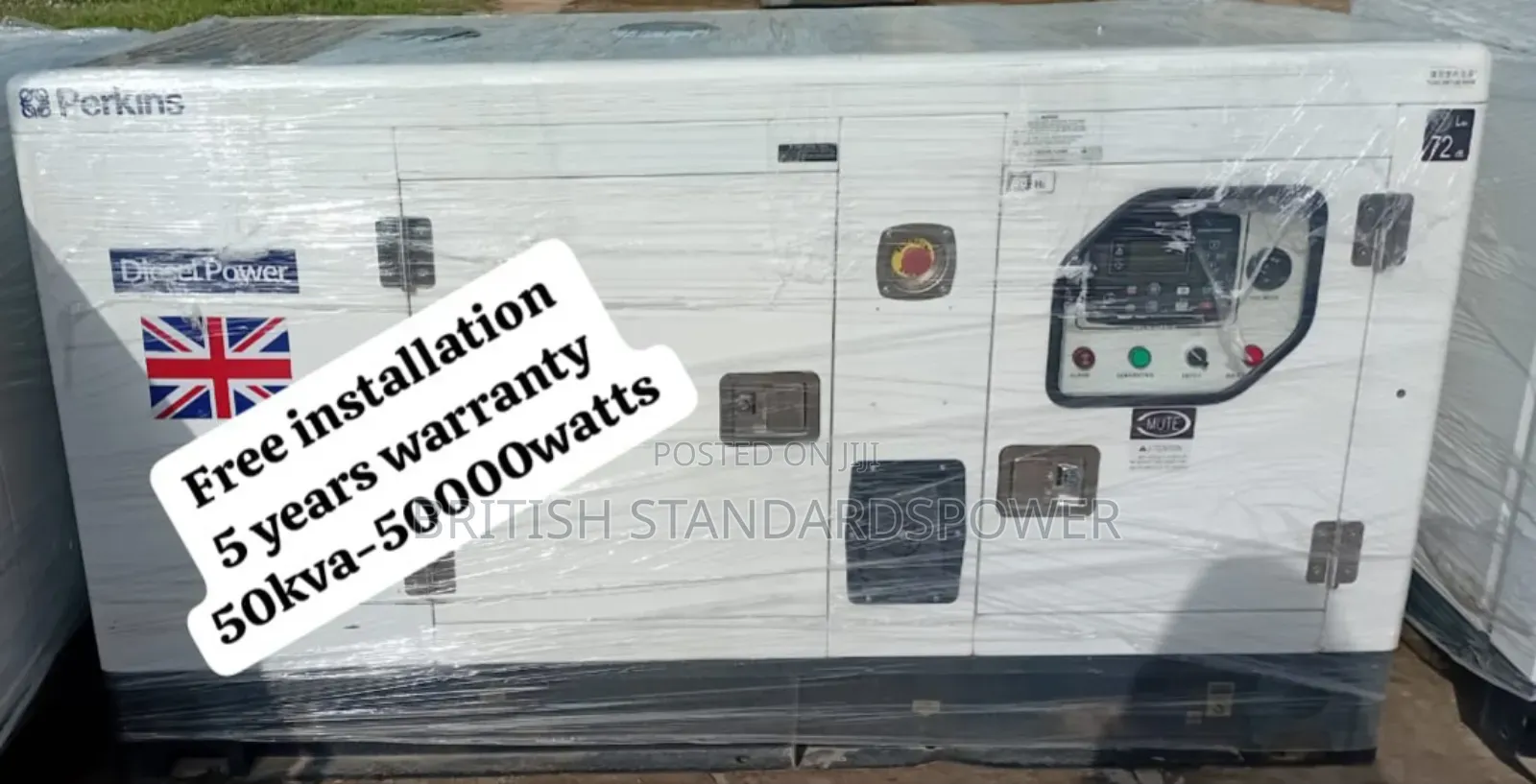 Energy Production 50kva Silent Generator