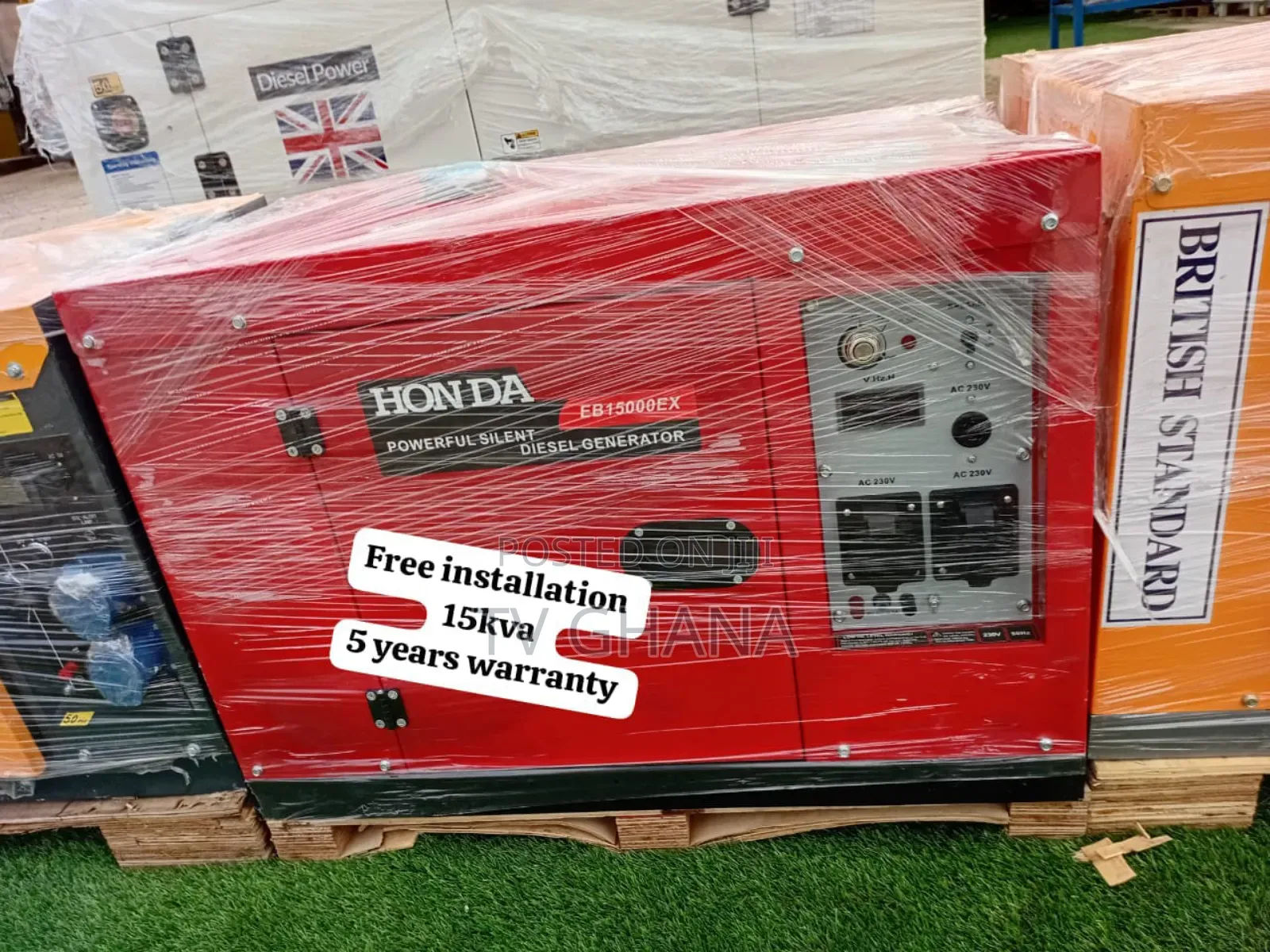 Tempest Port 15kva Honda