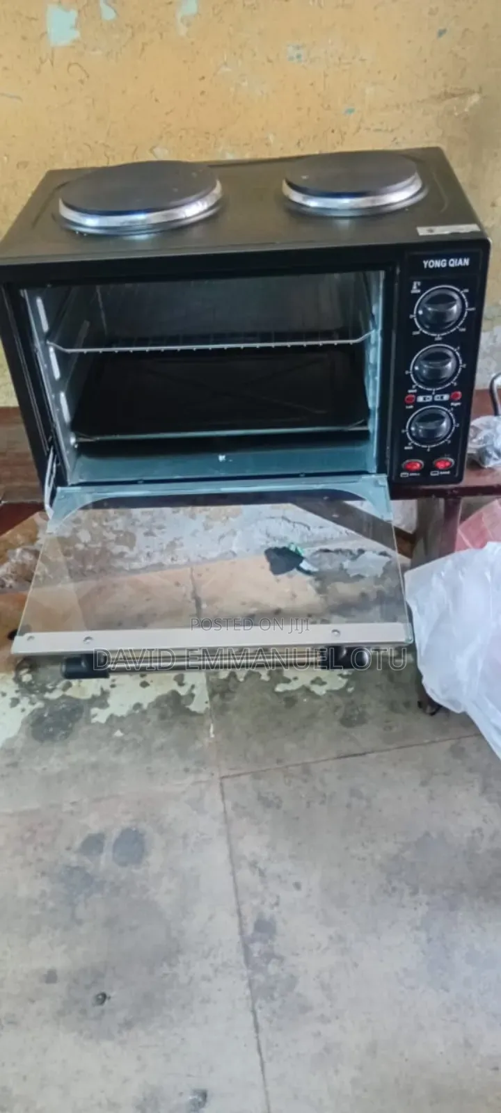 2b Electric Oven With Hot Plate
