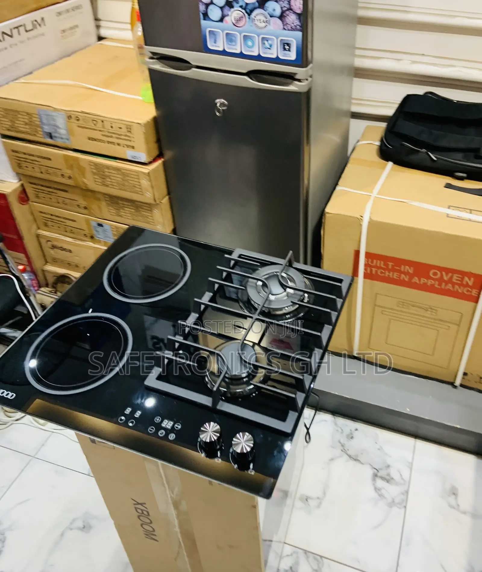 Perfect Smart 60cm Ceramic 2 Gas 2 Electric Cooker