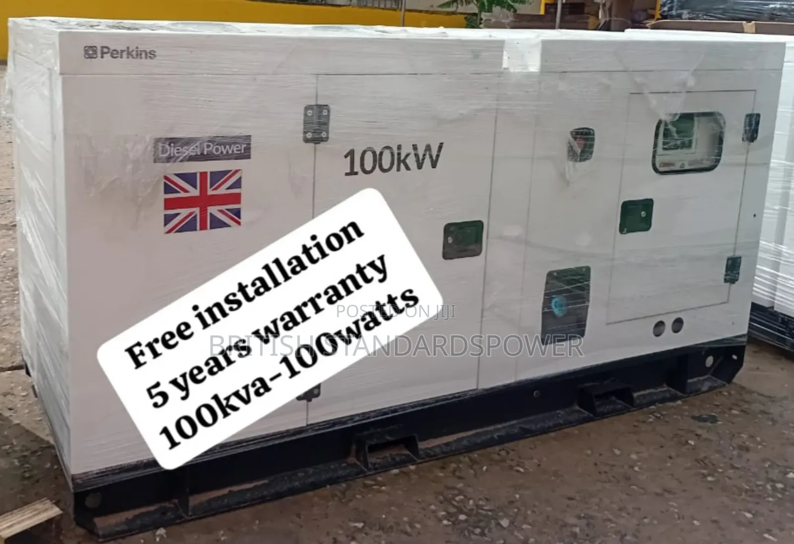 Top Rated 100kva Silent Diesel Perkins Generator