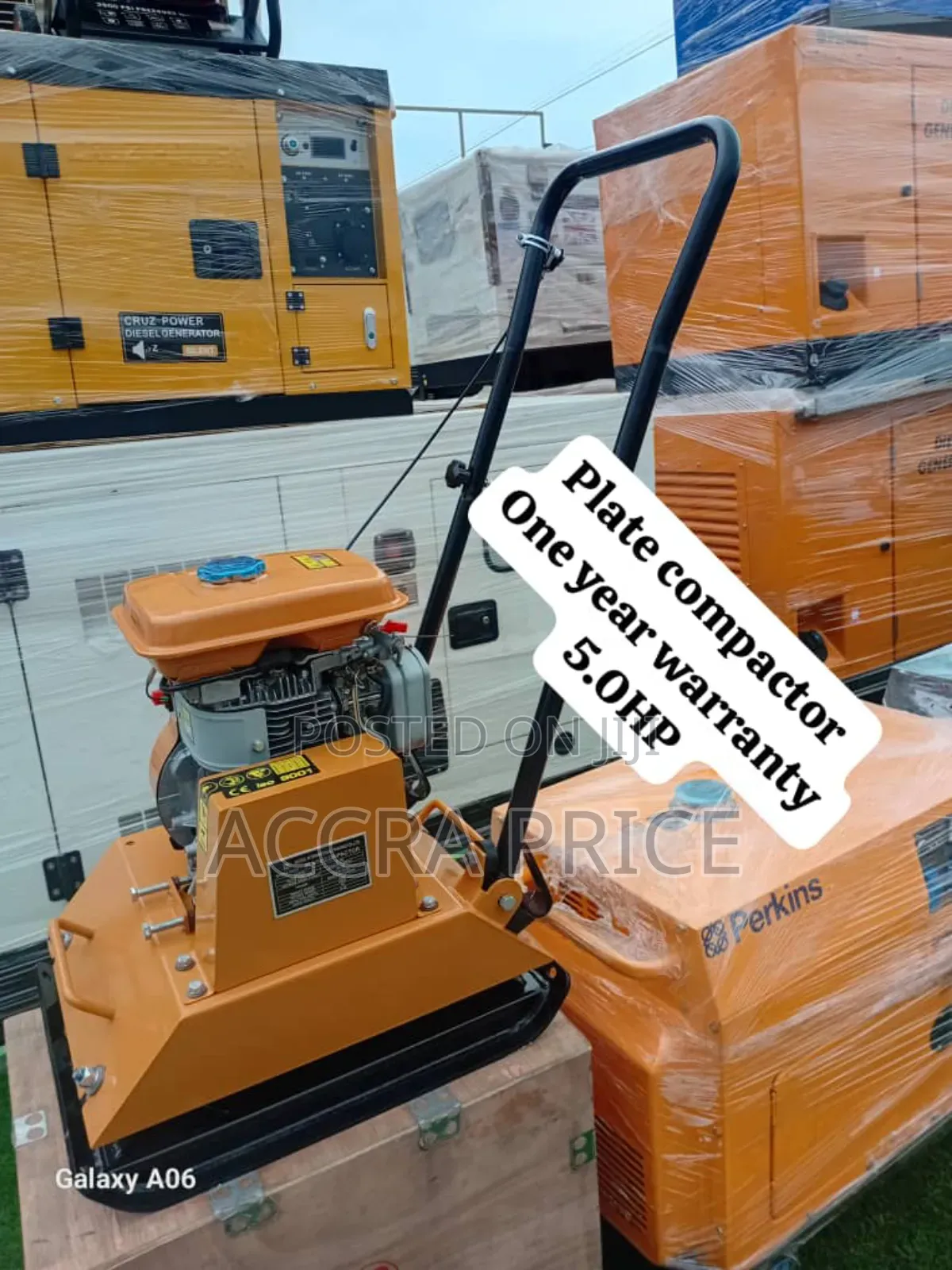 Resilient 5hp C-90 Ecoolmax Plate Compactor 5hp