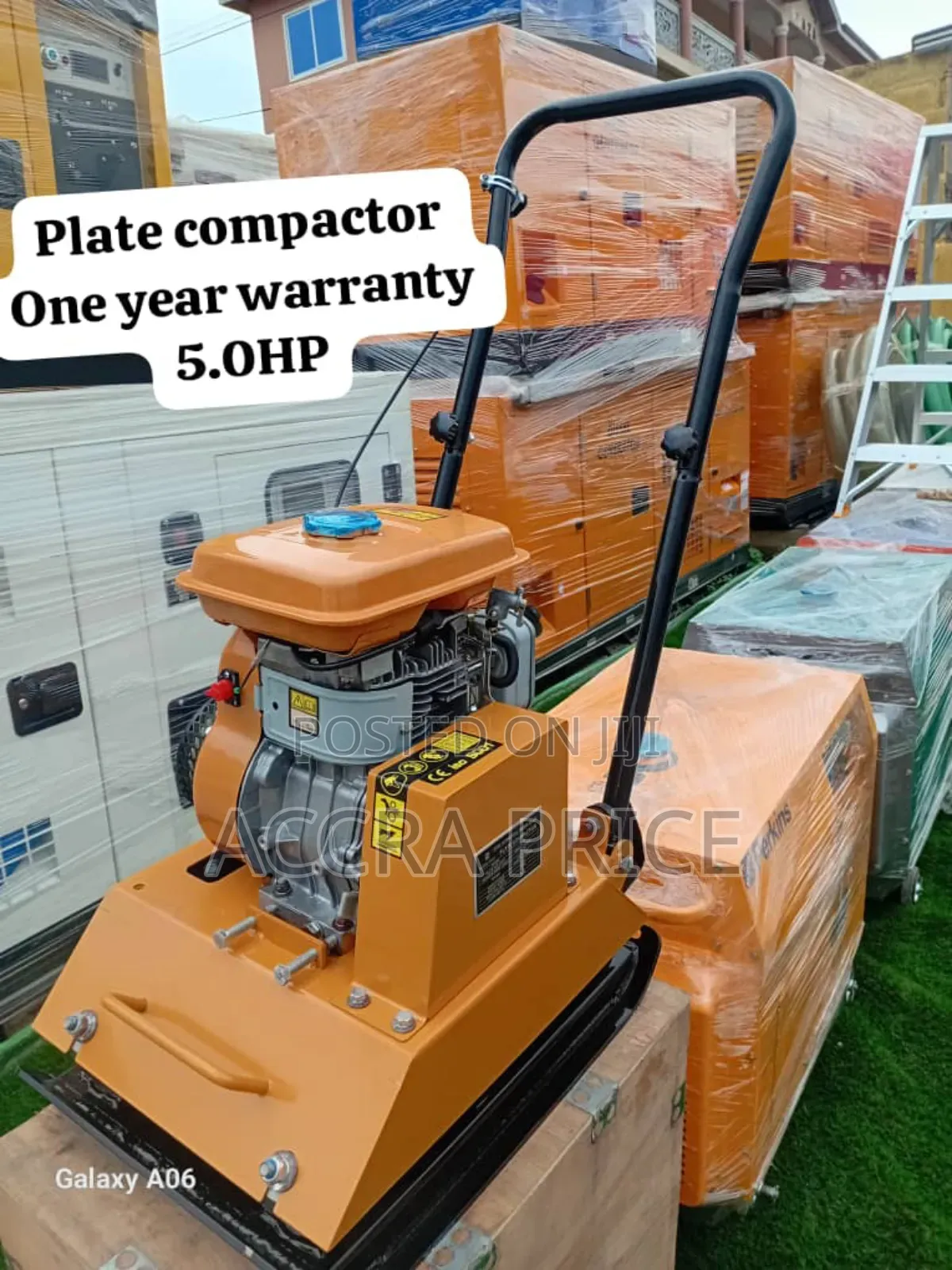 Good Climbing Ability C-90 Ecoolmax Plate Compactor 5hp