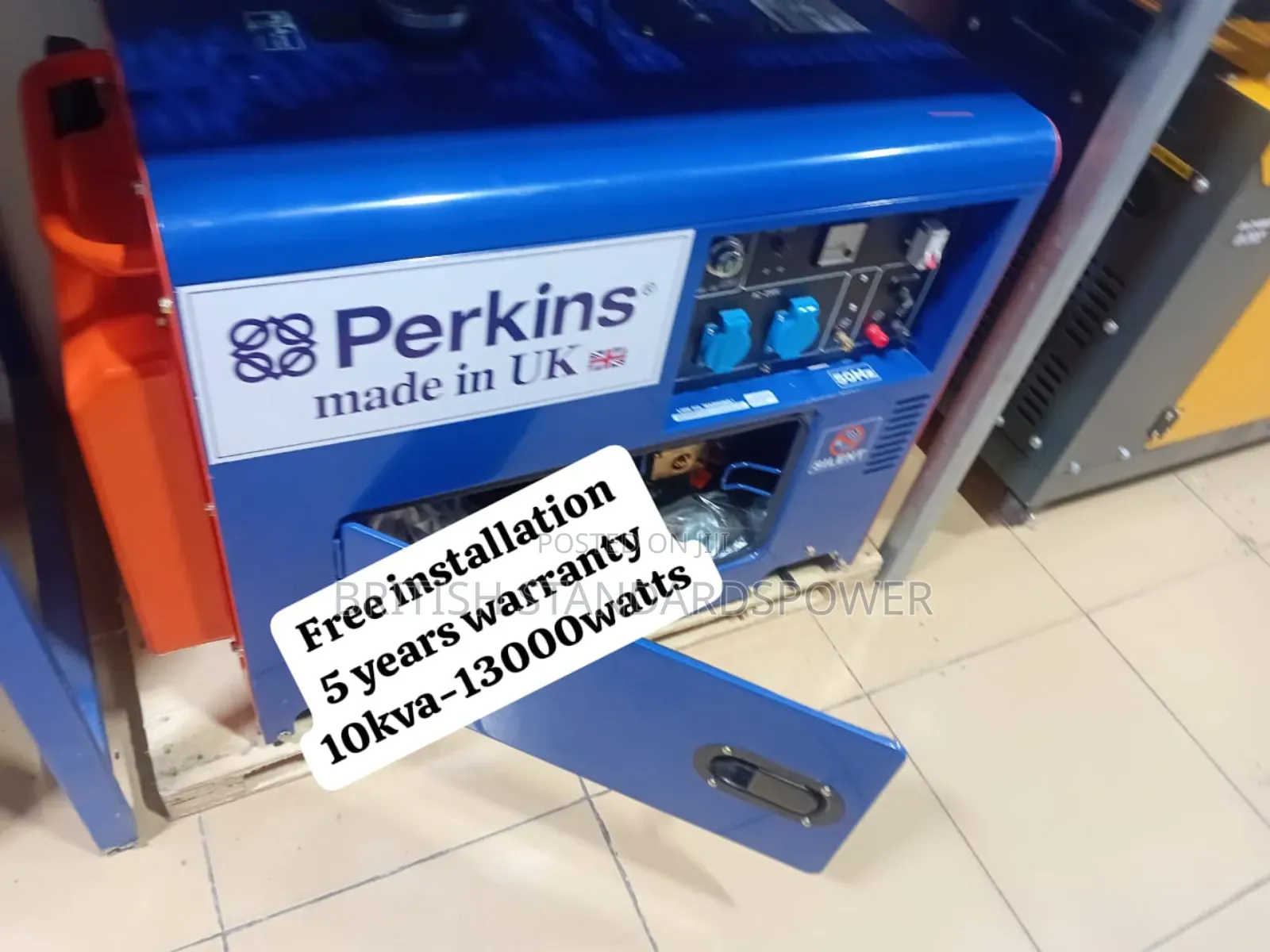 Copper Based Alternator 10kva Diesel Genset