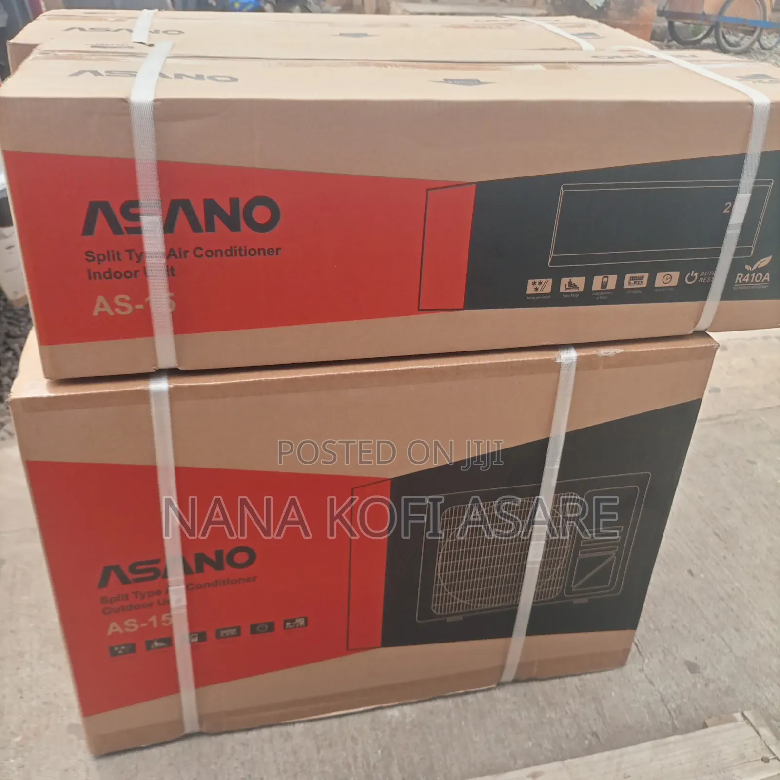 Asano 2.0hp Split Type Ac R410