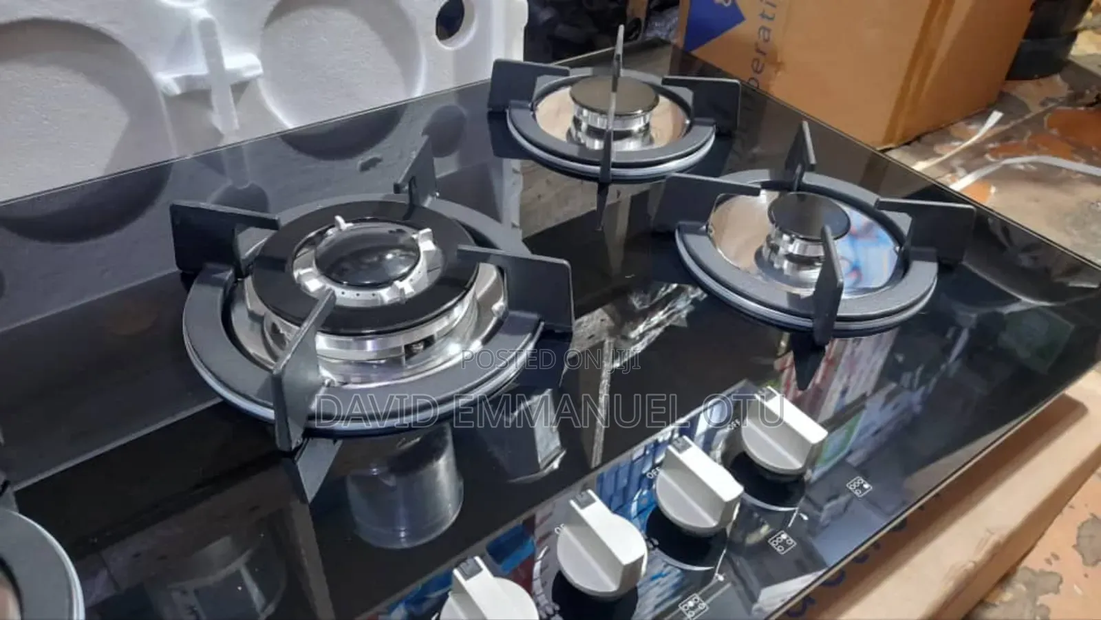 5burner Built-in Glass Hob