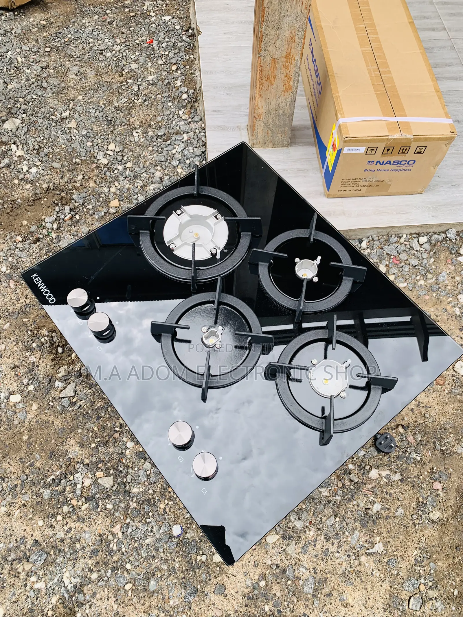 60cm Kenwood 4 Burner Inbuilt Cooker