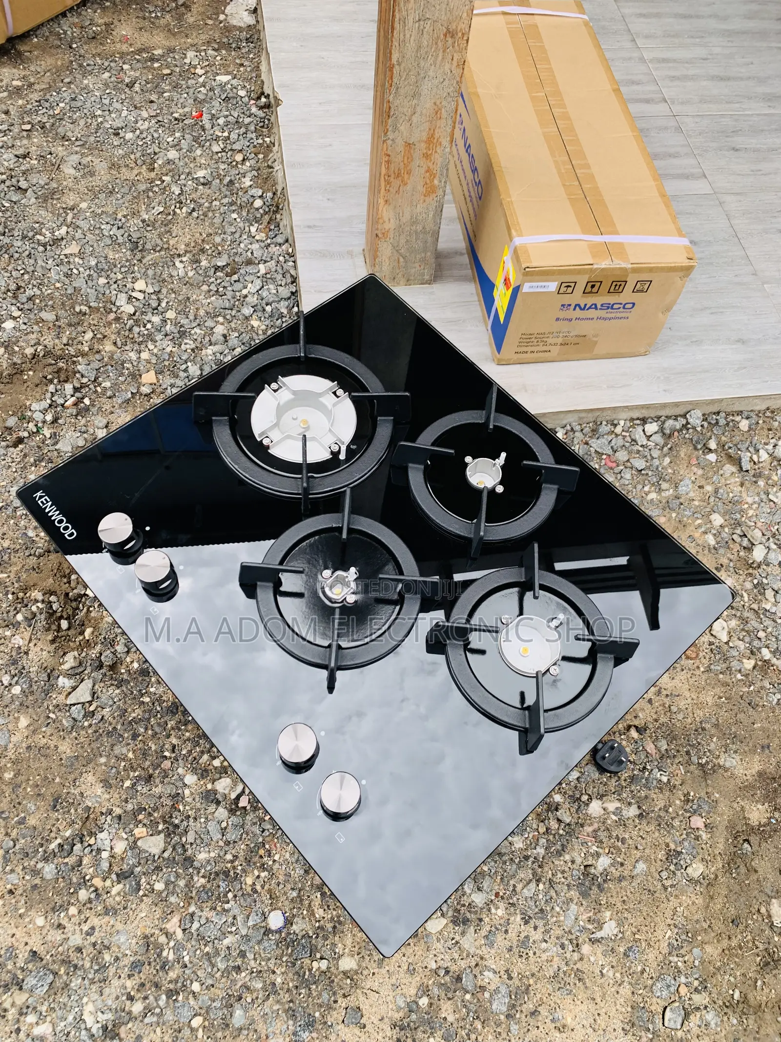 60cm Kenwood 4 Burner Inbuilt Cooker