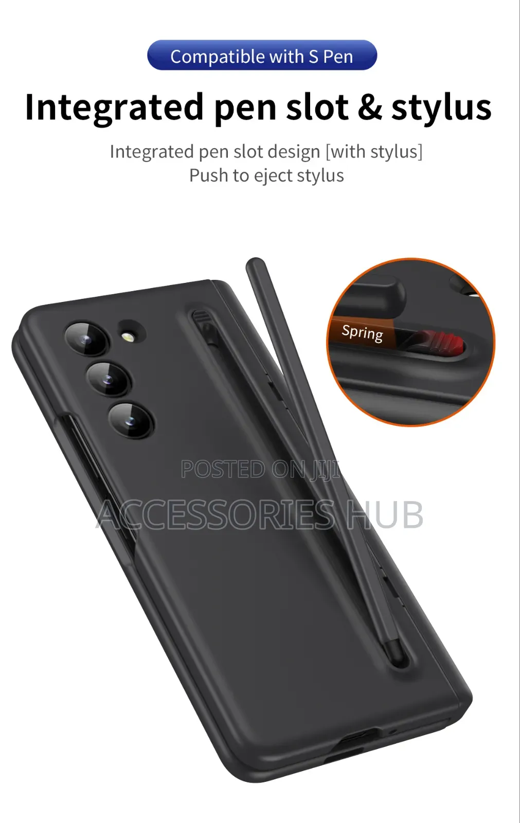 Z Fold 6 Case With a Stand and Touch Pen