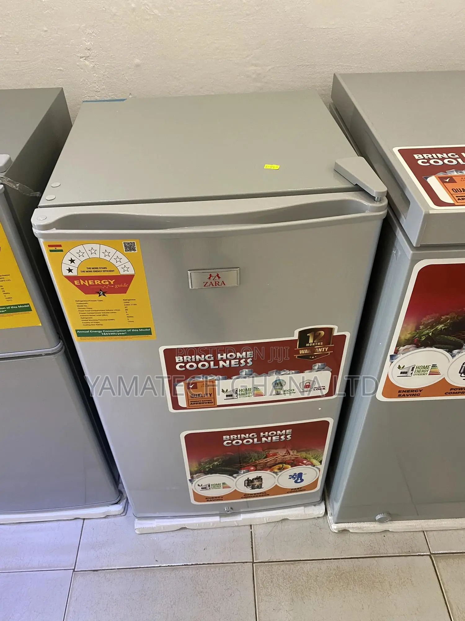 Zara Table Top Fridge With Inbuilt Freezer Chamber
