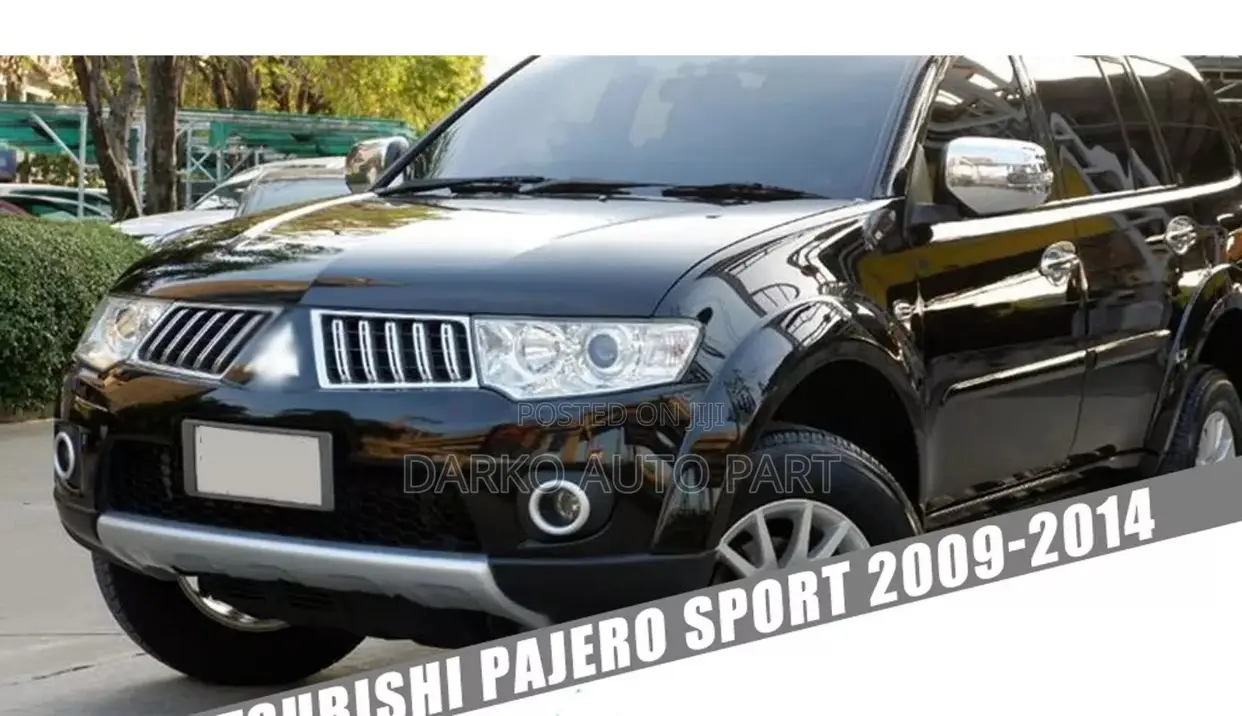 Bumper Upgrade Mitsubishi Pajero Sport 2009-2014 Foglight