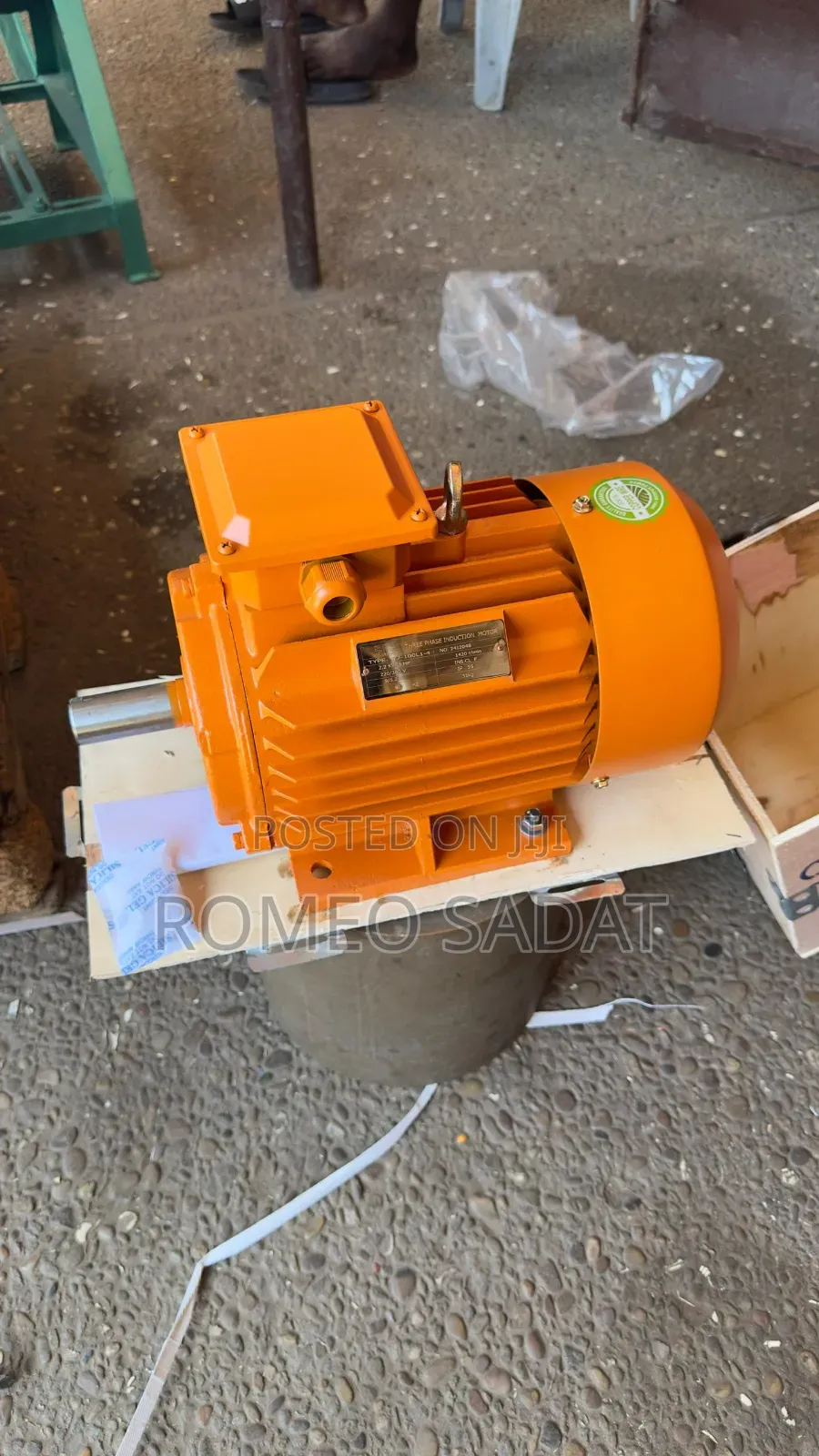 3 Hp Three Phase Copper Electric Motor