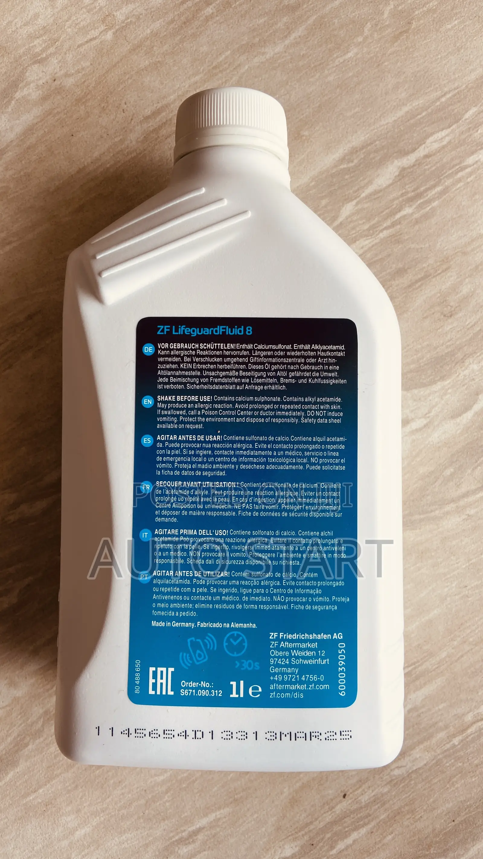 Zf Lifeguard Fluid 8