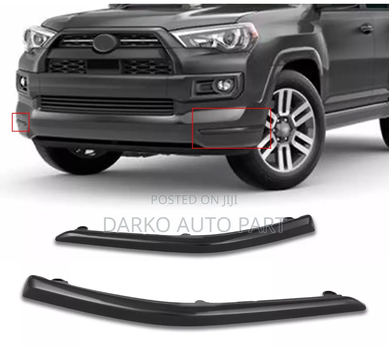 For 2014-2023 Toyota 4runner Limited Bumper Trim Molding L