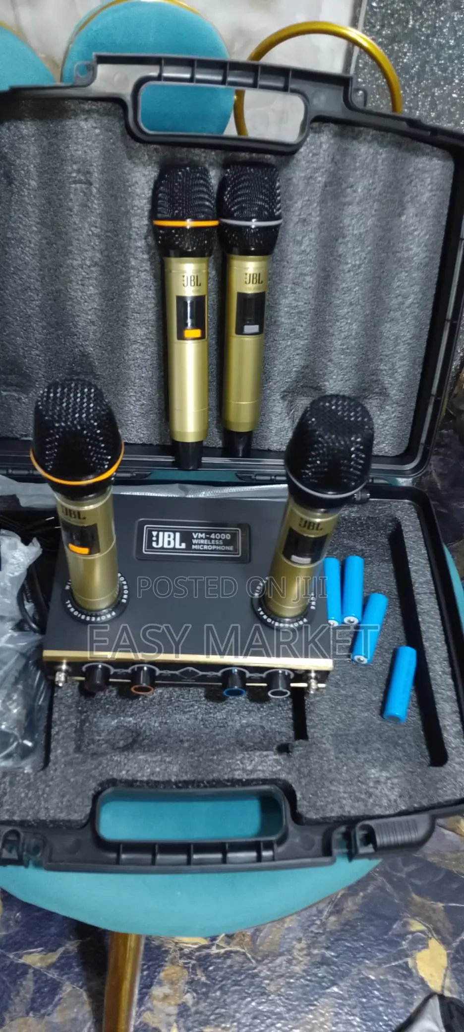 Original Chargeable JBL 4 in 1 Mics