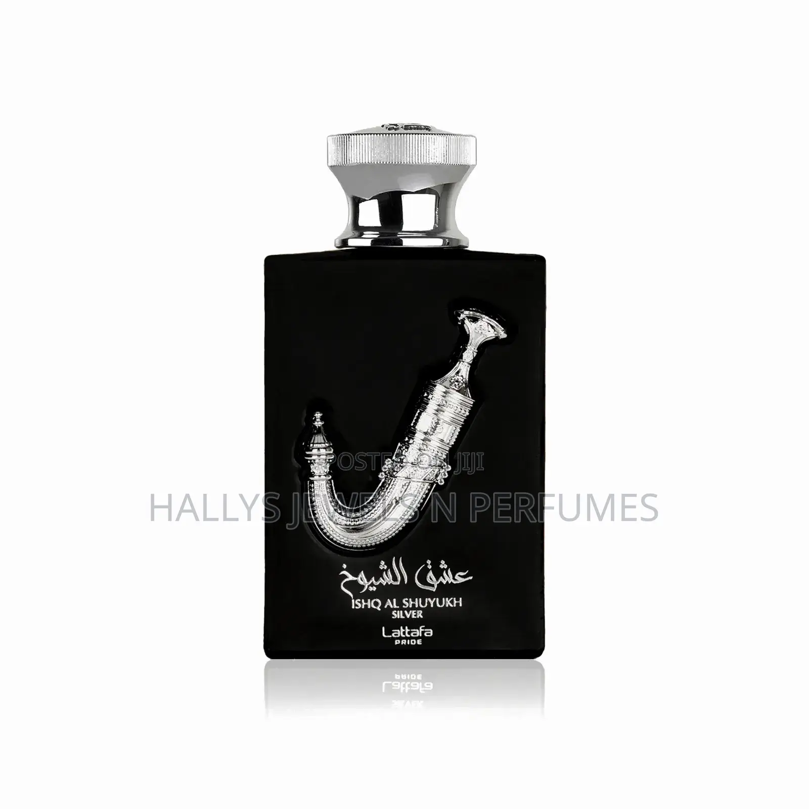 Ishq Al Shuyukh Silver Perfume by Lattafa, 100ml, Men's