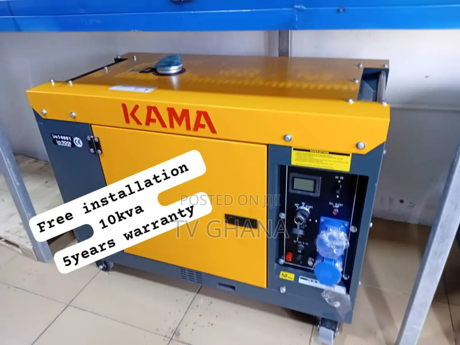 Generator for Commercial Power Solution Kama Diesel 10kva