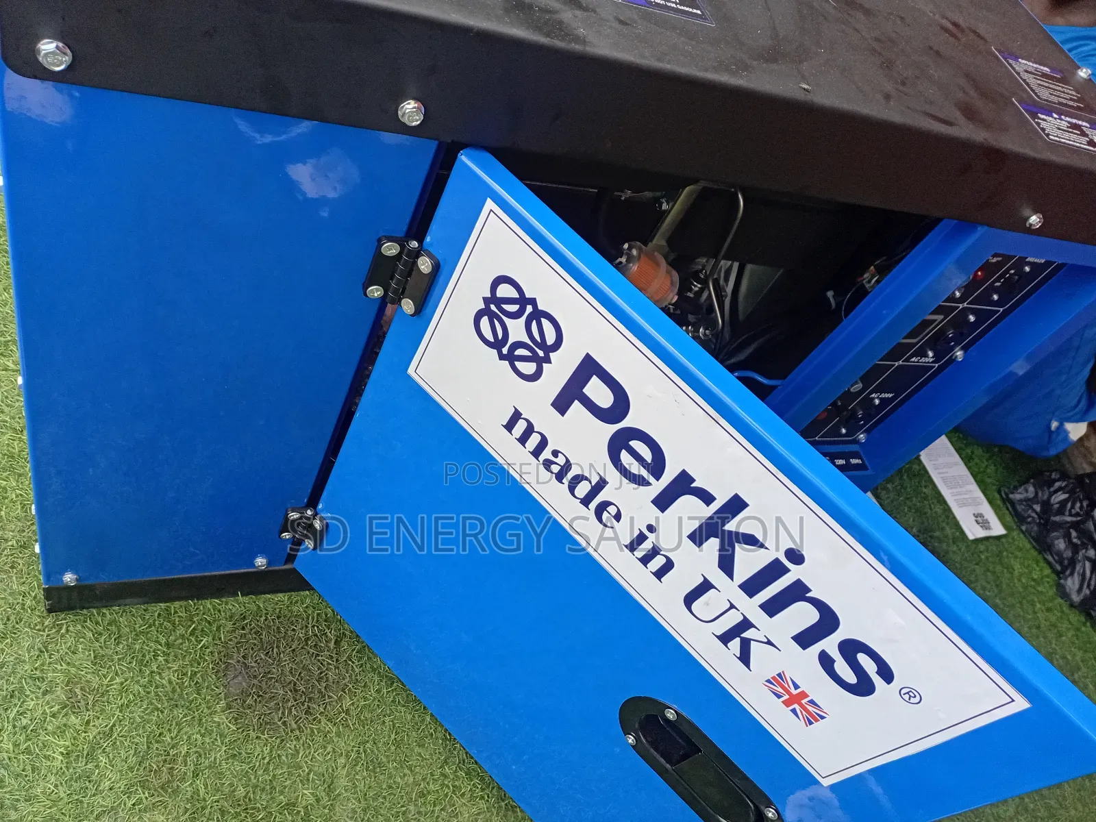 Sleek 15kva Perkins Generator Silent Diesel Uk Made