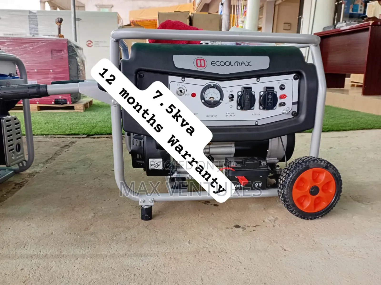 7.5kva Ecoolmax Newly Stocked 7.5kva Generator