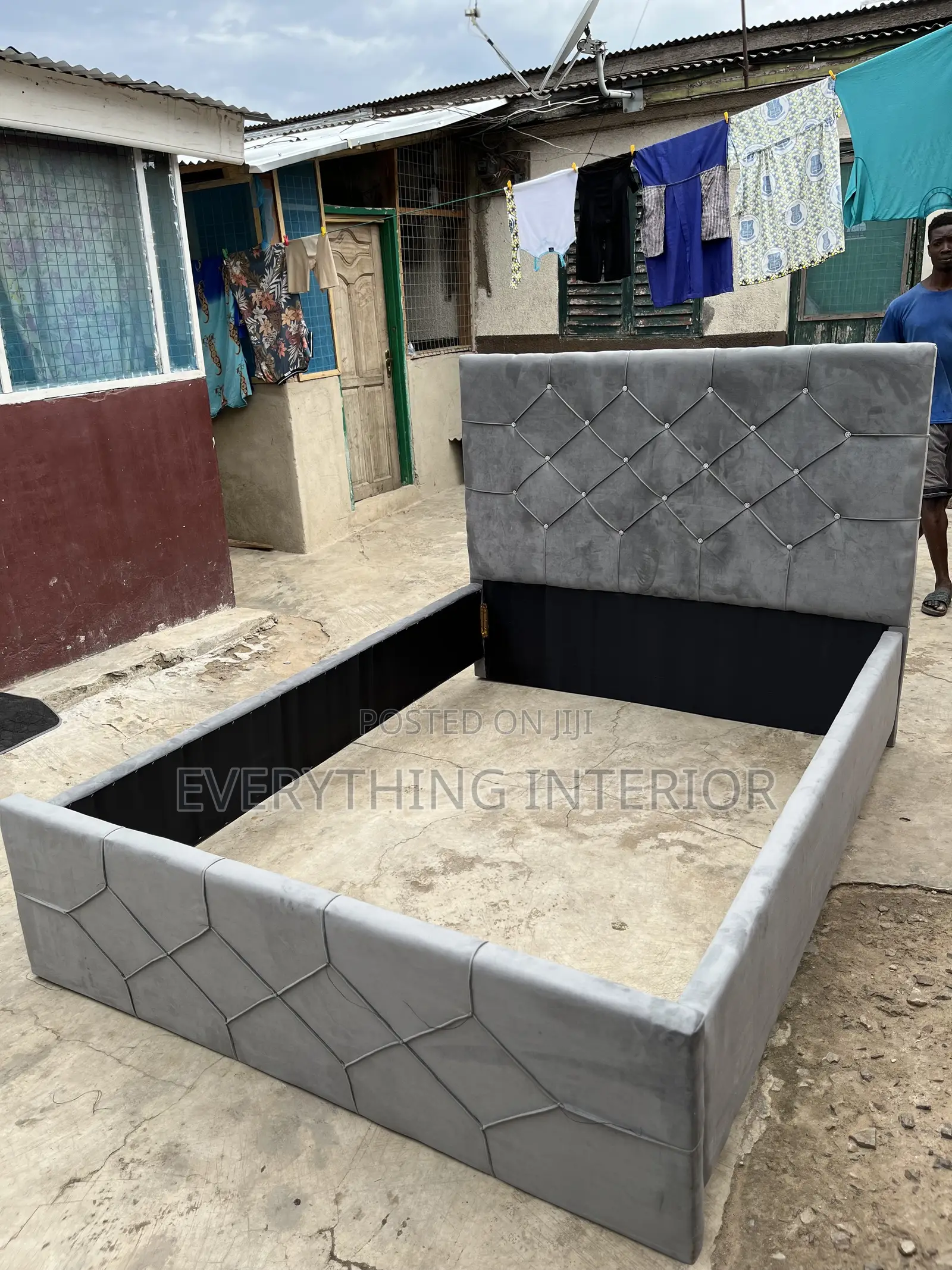 Foreign Double Bedframe,Comes in Different Colors/Designs