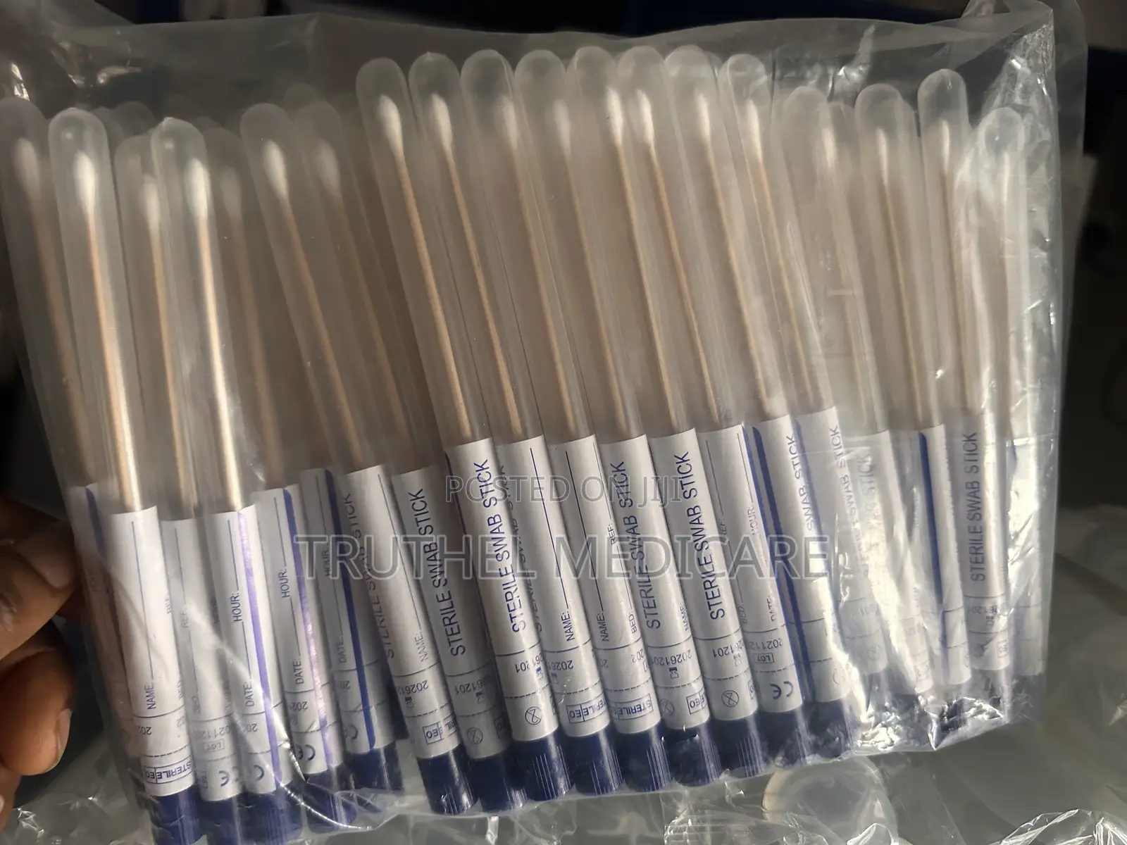 Sterile Swab Sticks - Transport Medium
