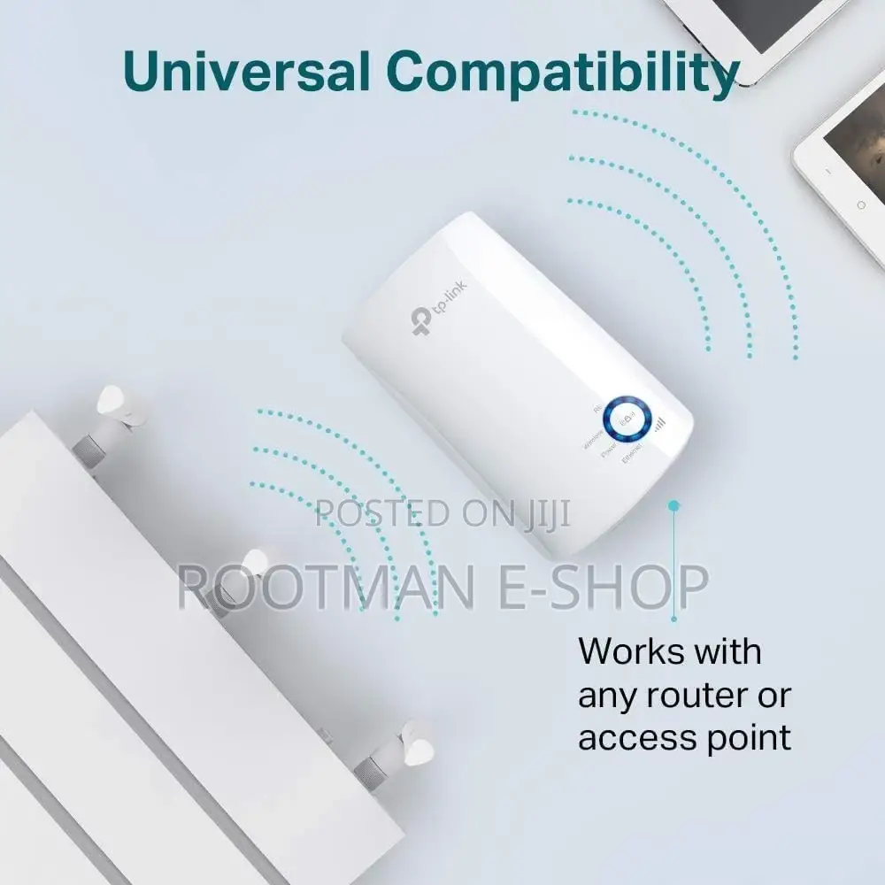 Tp-Link Tl-Wa850re N300mbps Wifi Extender Booster, Eth Port