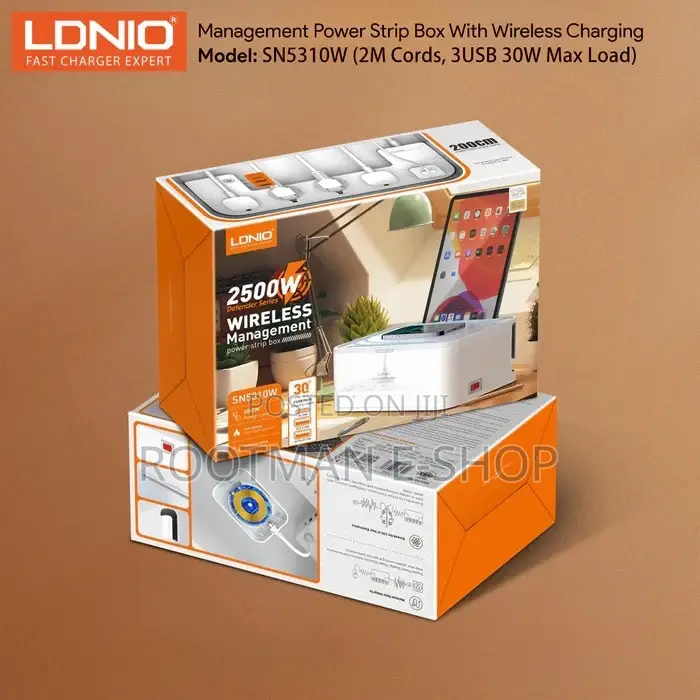 Ldnio Sn5310w Wireless Management Power Strip Box
