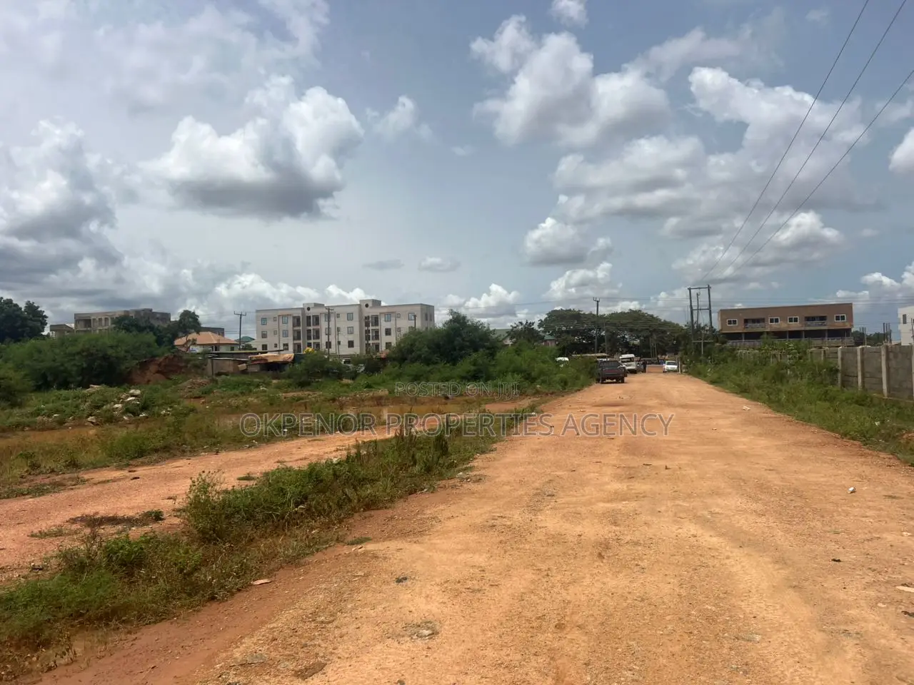 Roadside Land for Sale at Adenta