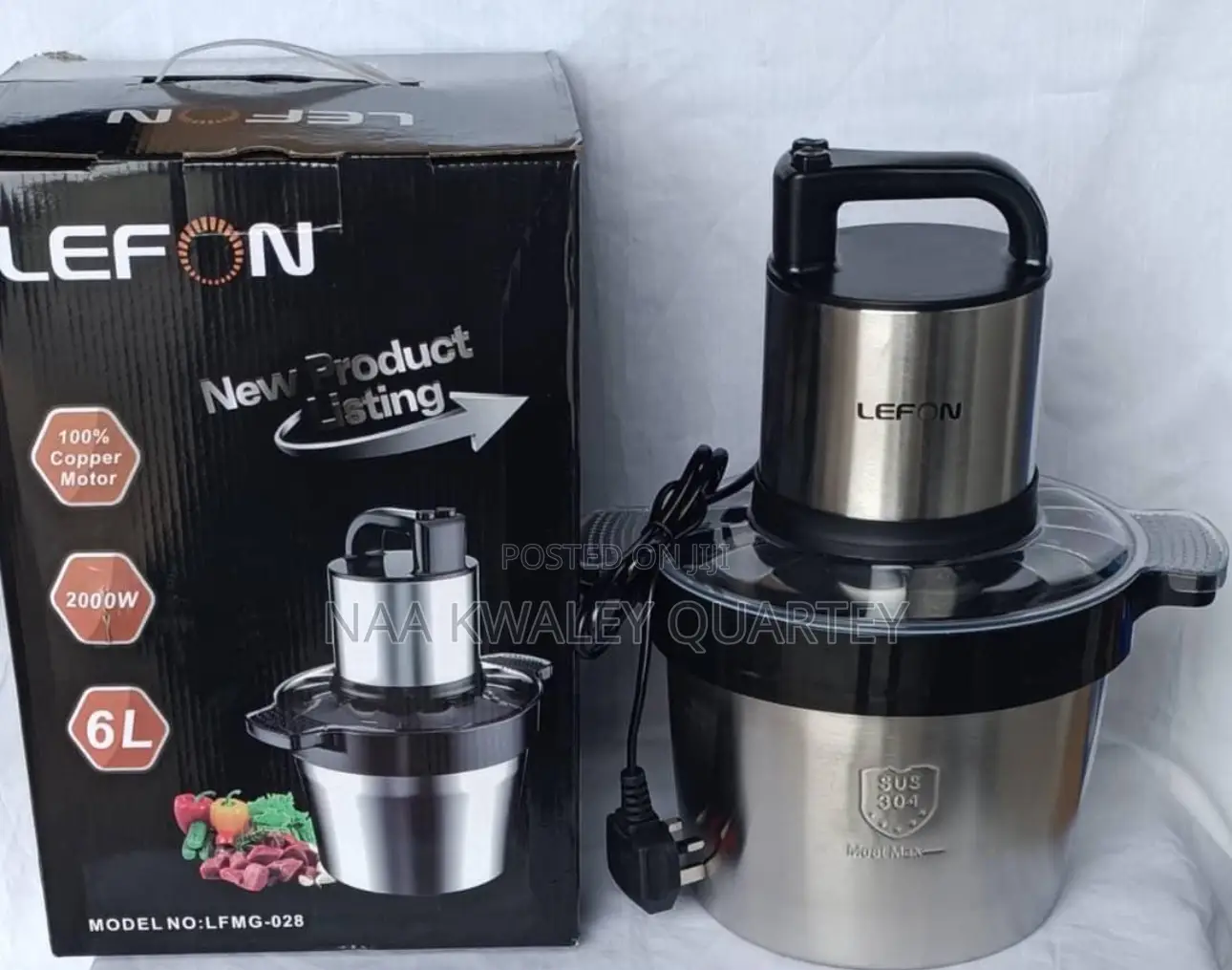 6 Liters Meat and Veg Chopper