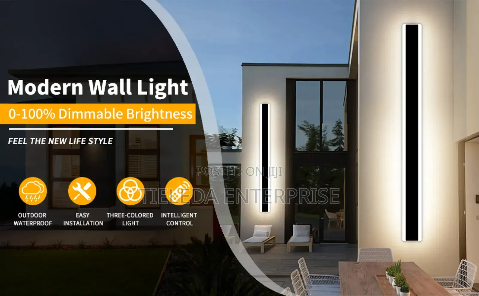 Advanced Durable Porsh 3color Waterproof Light