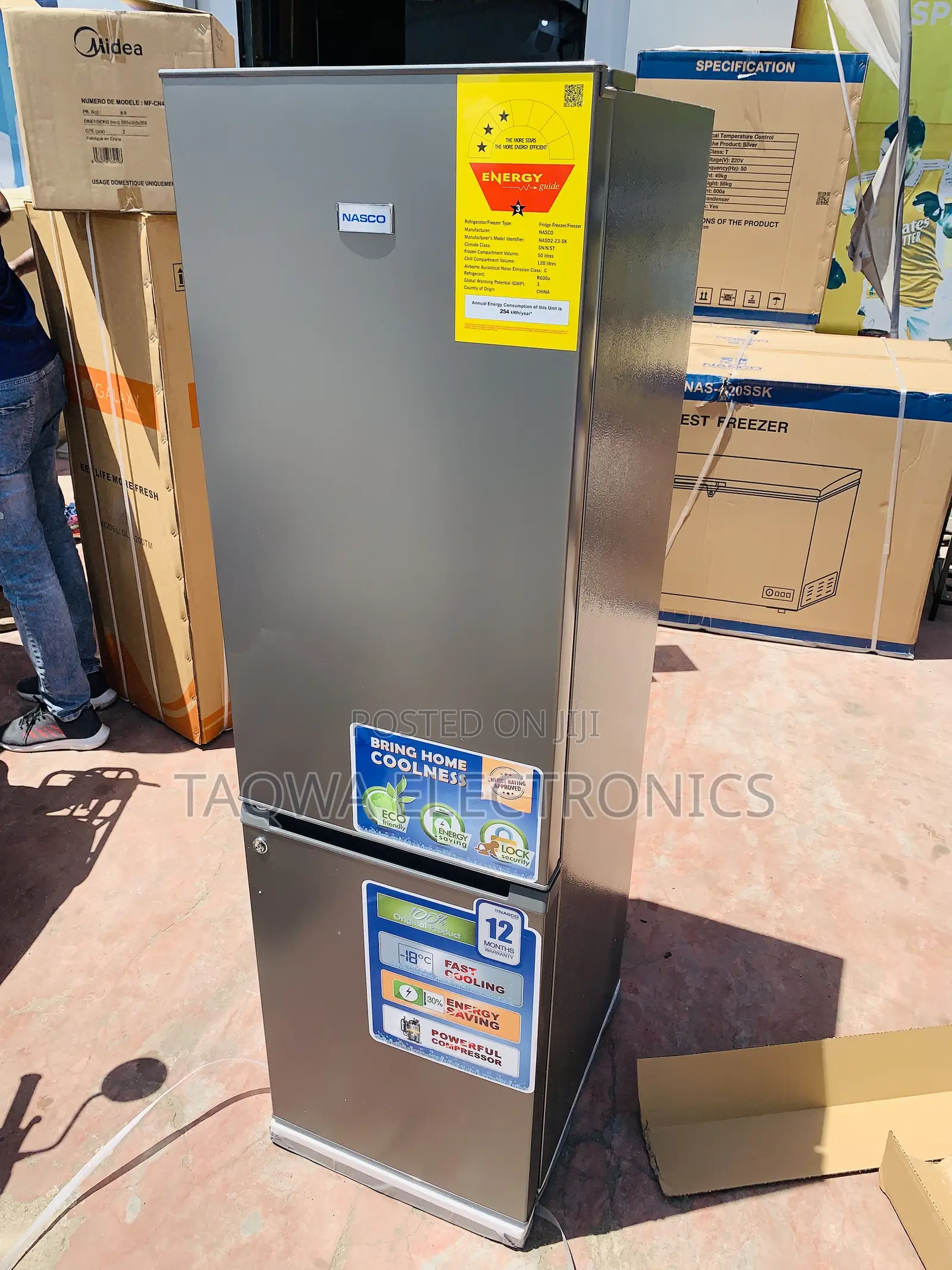 Superb Nasco 170 L Fridge