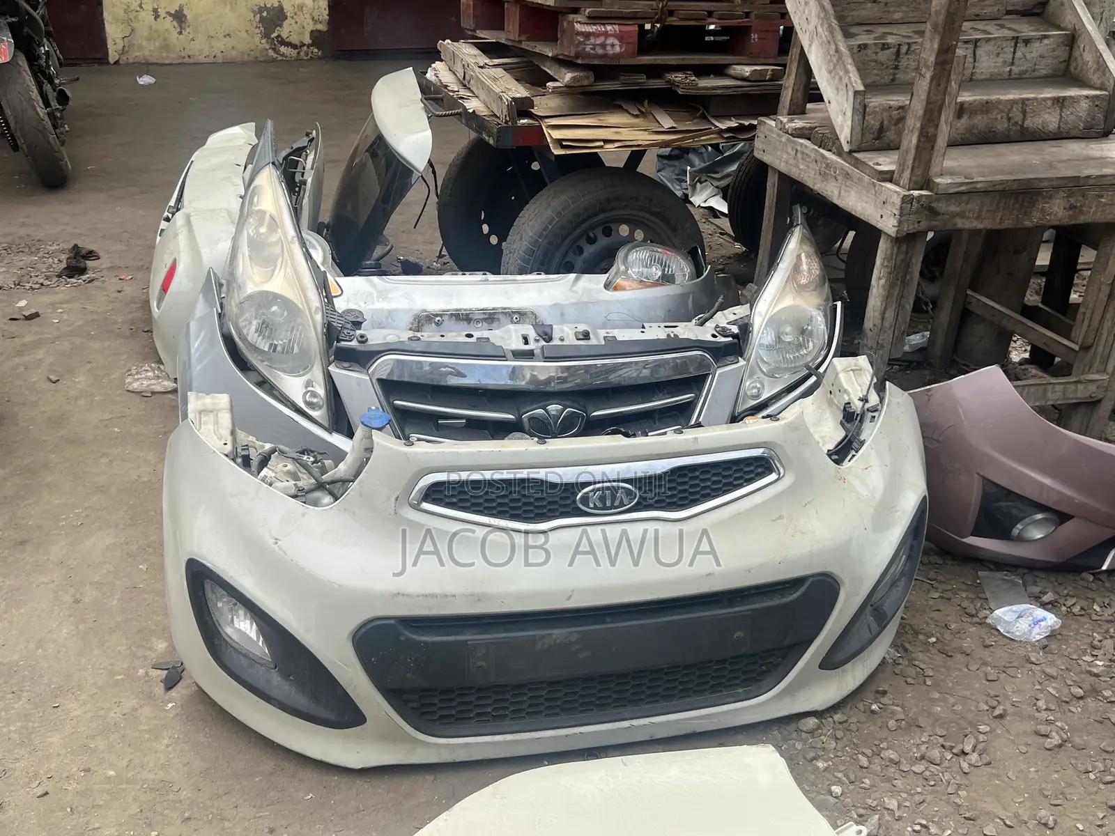 Front Cut Kia Morning 2012 to 2017 Available