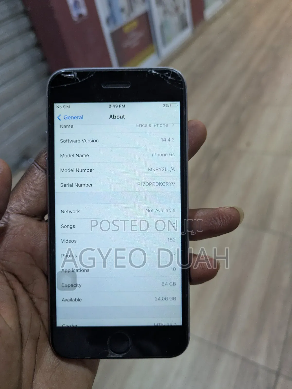 Apple iPhone 6s 64 GB Gray