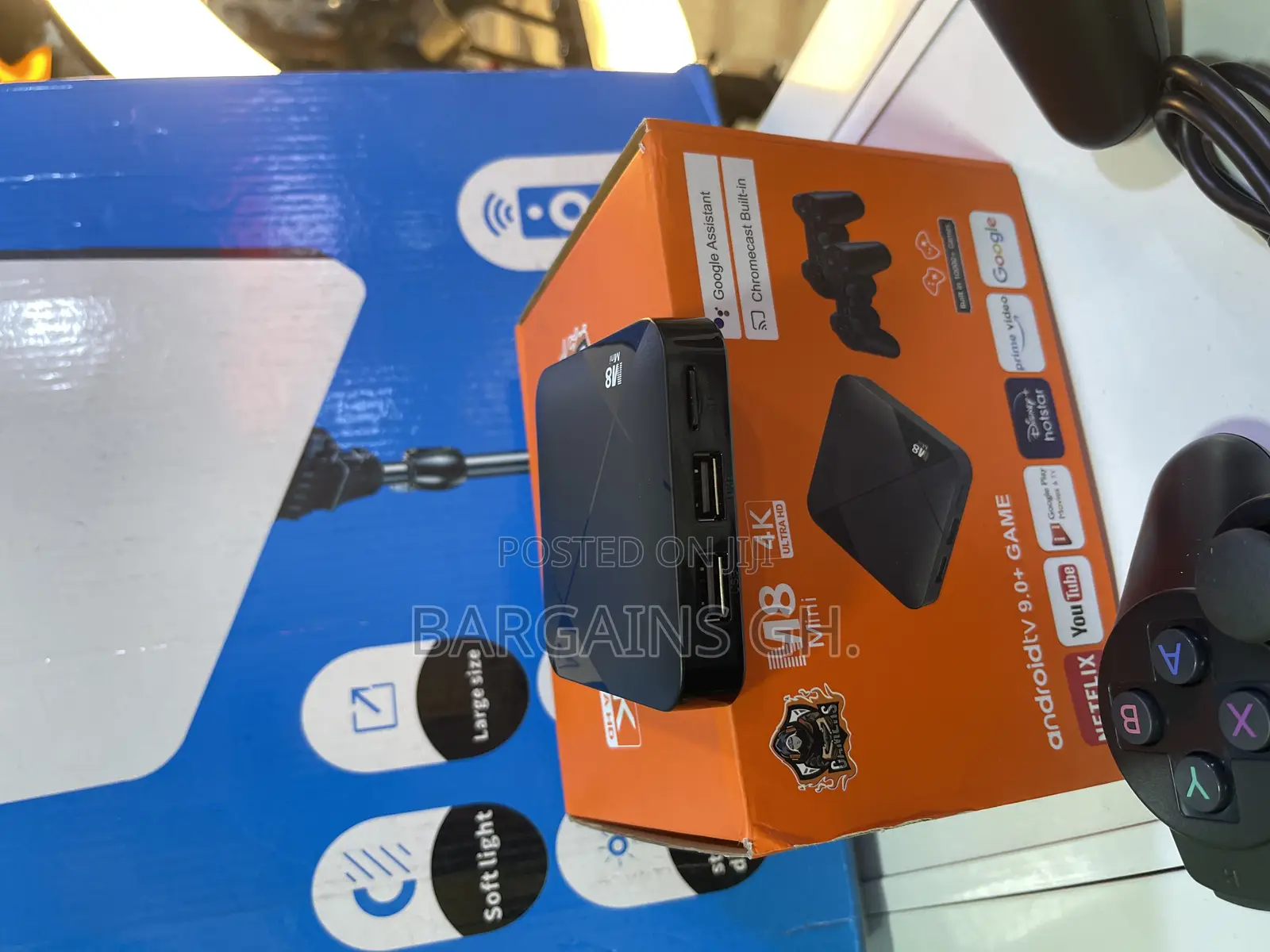M8 Mini Android Smart Tv Box and Retro Game Console