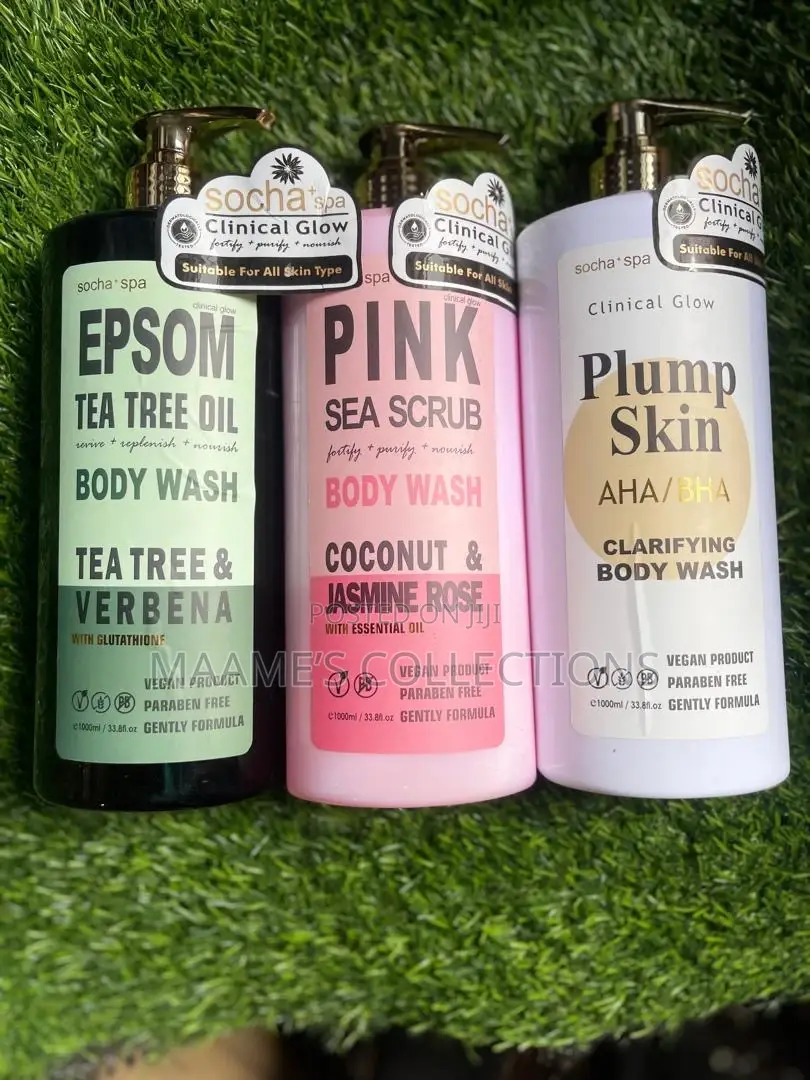 Socha Spa Clinical Glow Body Wash