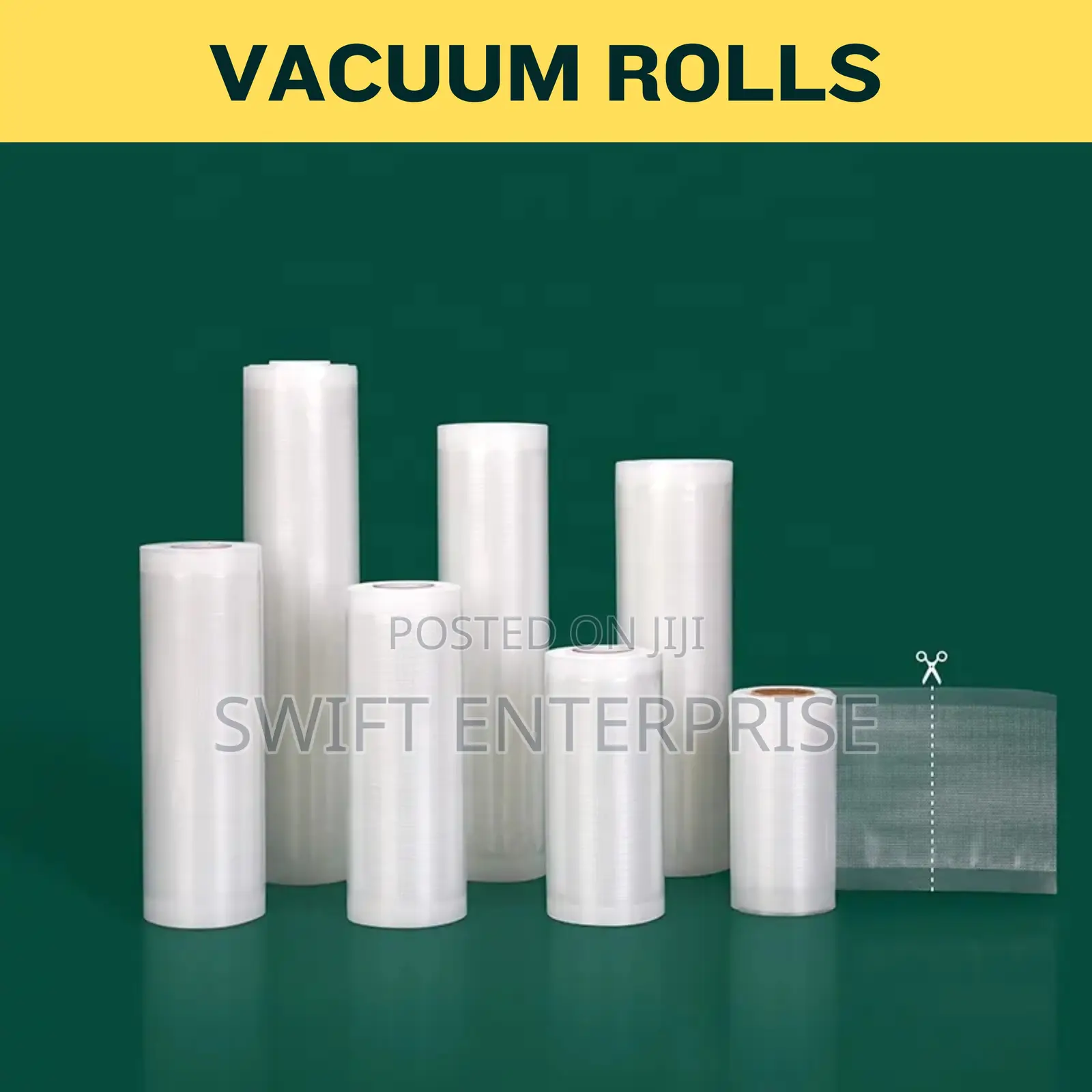 Vacuum Rolls - Many Sizes