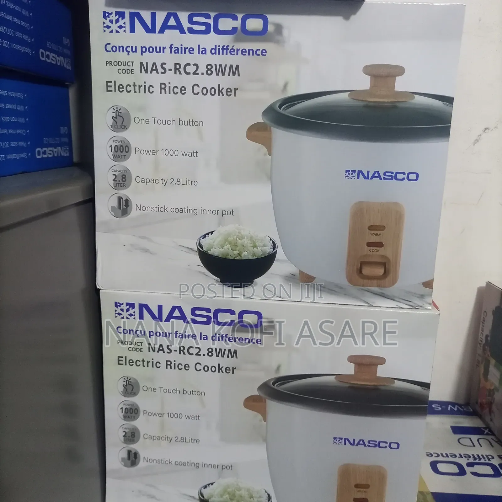 Nasco 2.8litres Rice Cooker