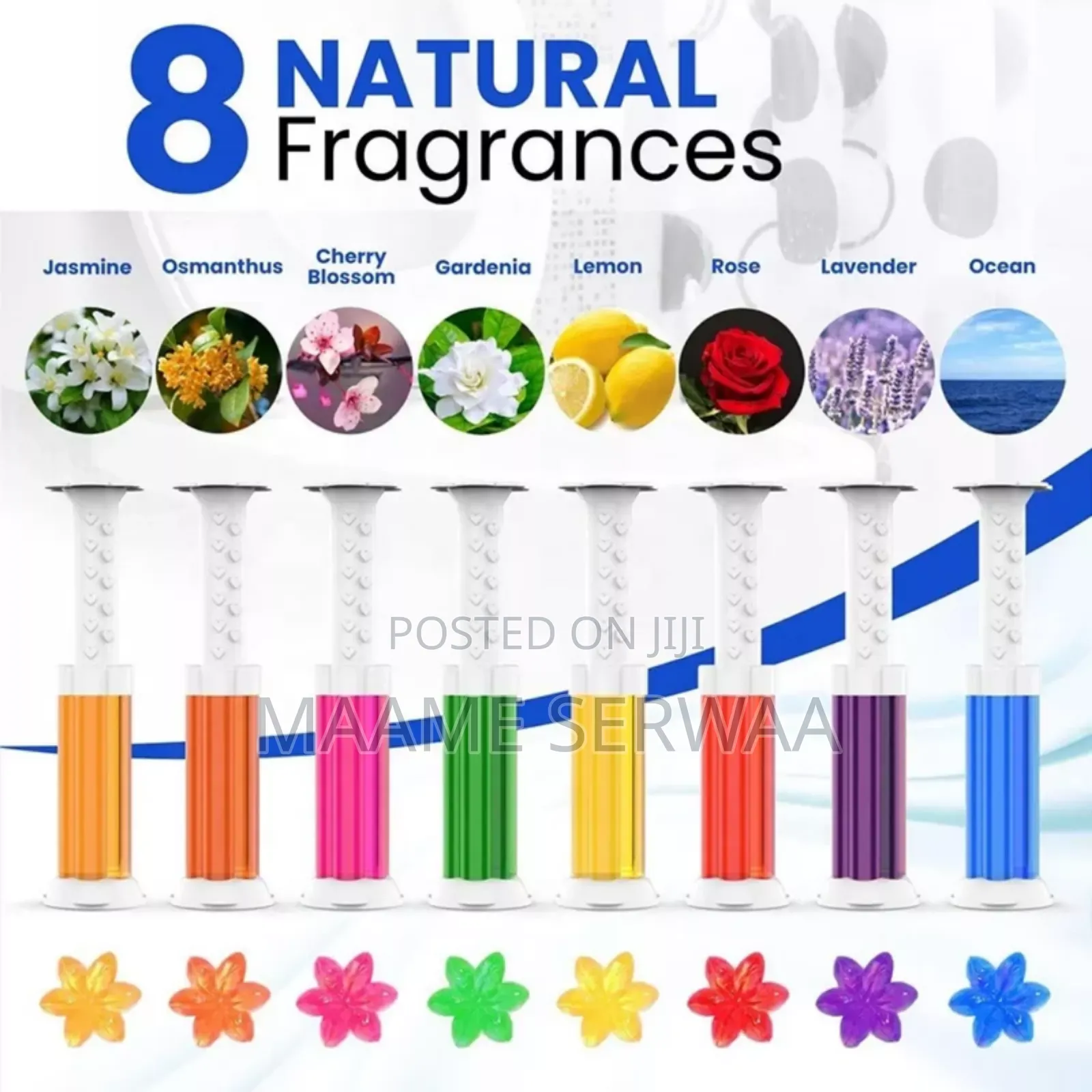 Toilet Gel Fragrance Stickers