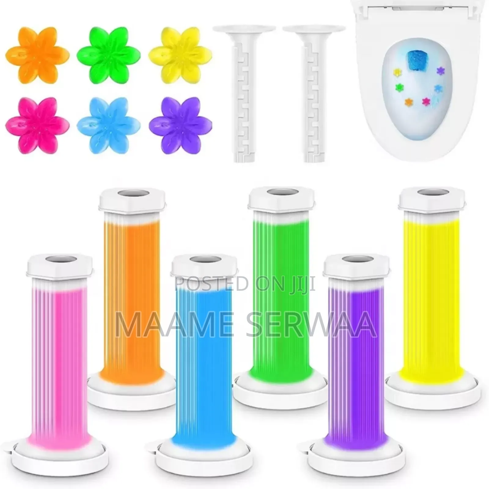 Toilet Gel Fragrance Stickers