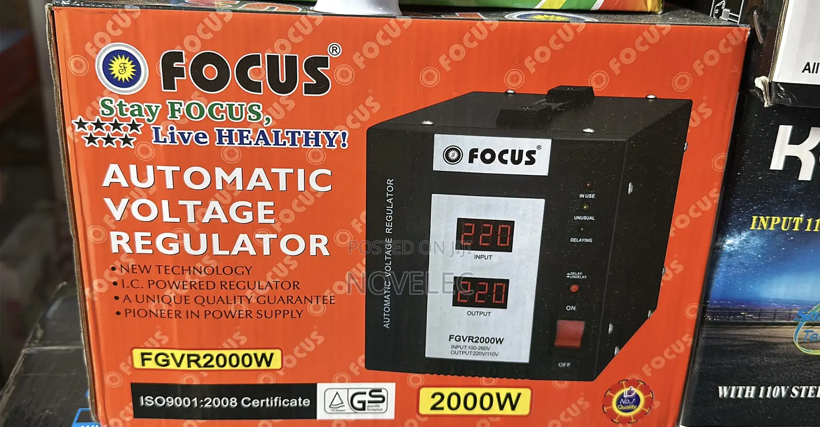 Focus Automatic Voltage Regulator (2000w, 3000w 5000w)