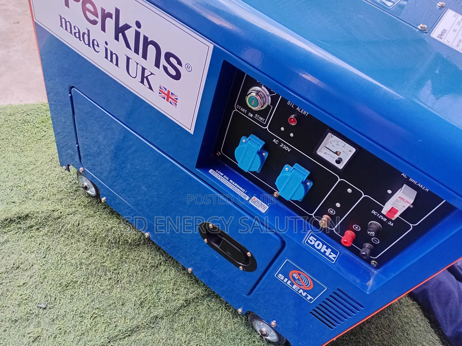 Irrespective Perkins 10kva Generator Diesel 50hz Silent