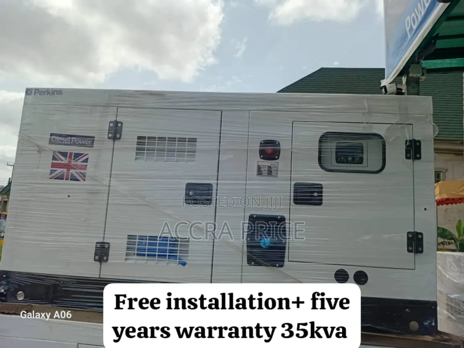 Unadulterated Perkins Generator Diesel 35kva Diesel Gen Uk